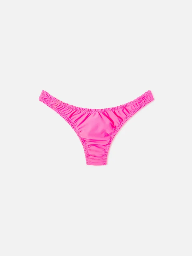 mc2-saint-barth-nalu-slip-mare-donna-cheekiest-fucsia-fluo-tinta-unita image 1