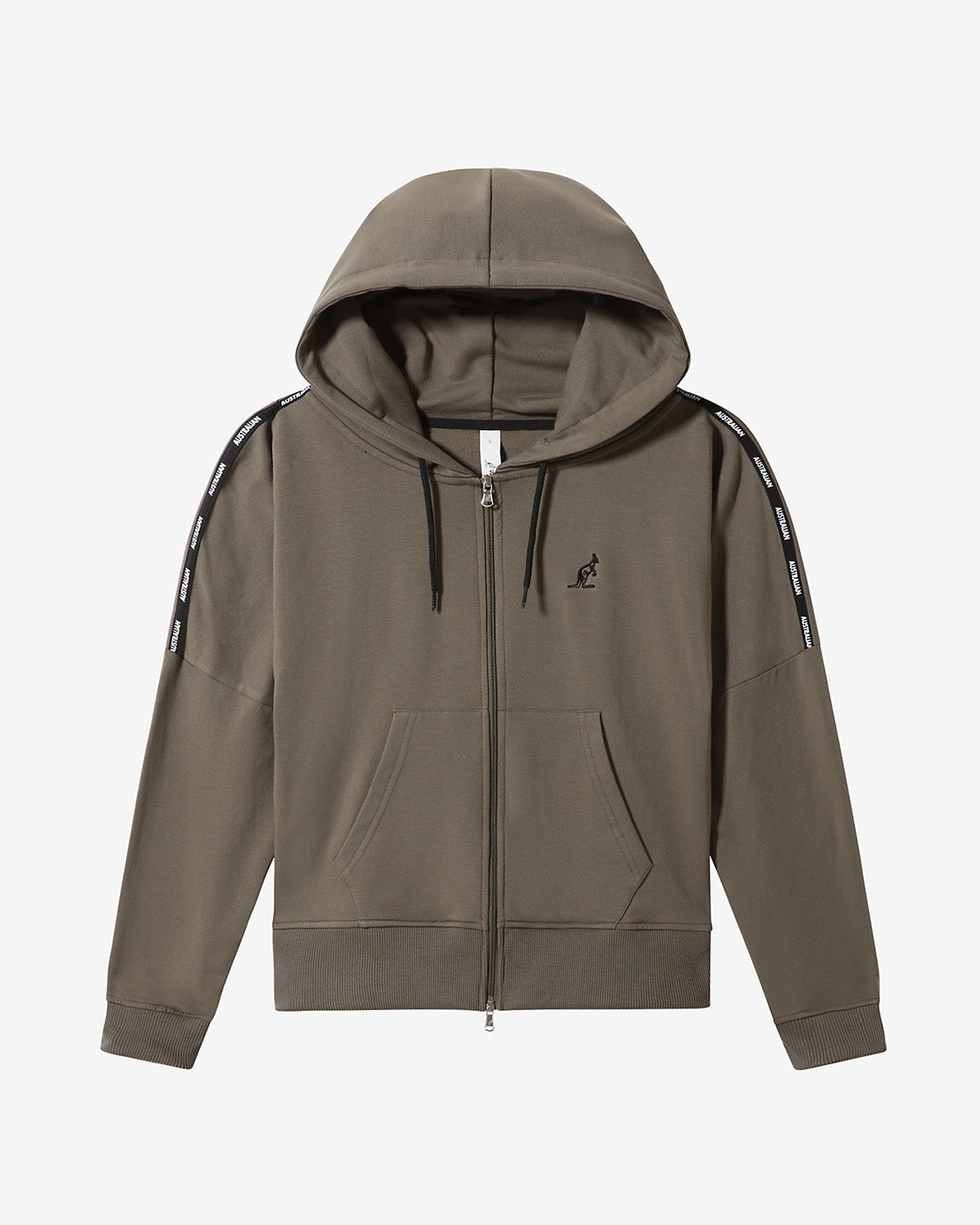 australian-tape-logo-full-zip-sportswear-giacca-donna-verde-aneto image 6