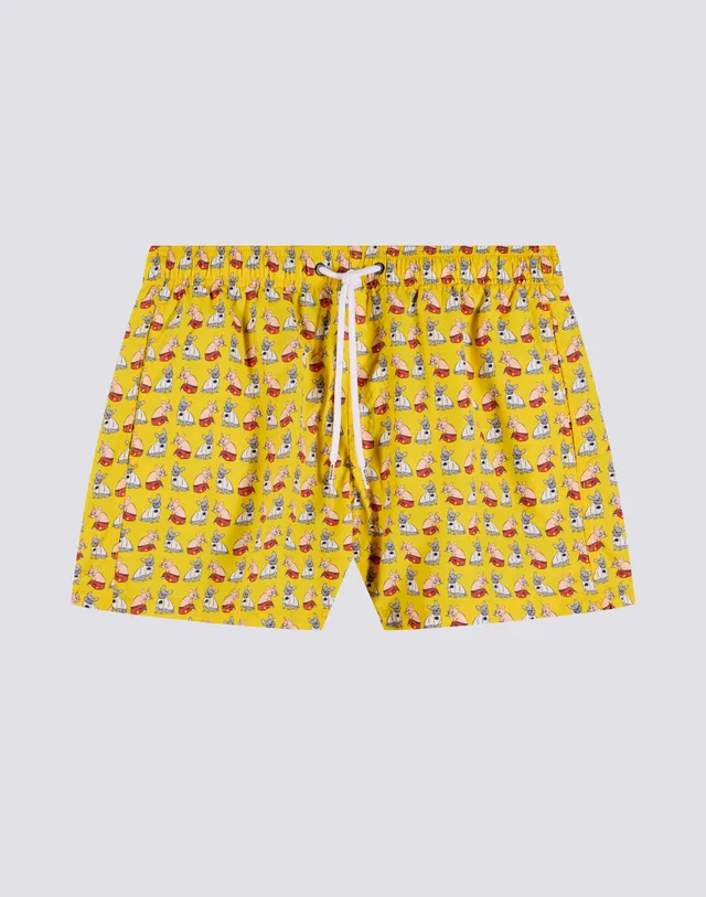 sundek-iconic-costume-a-pantaloncino-uomo-capsule-pelo-beach-french-bulldog image 1