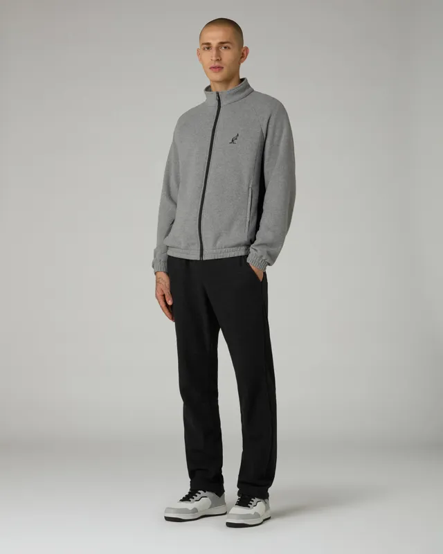 australian-legacy-tracksuit-tuta-grigio-melange-in-softech image 1
