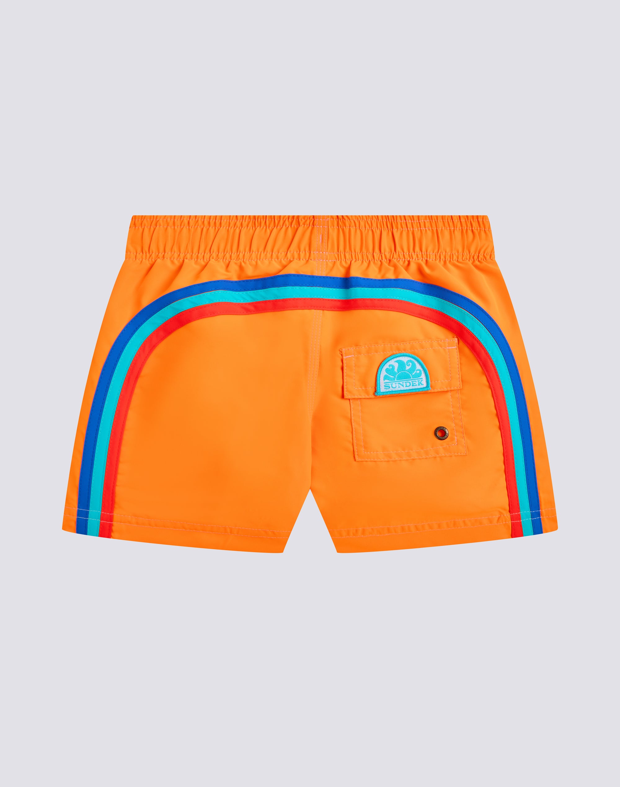 sundek-iconic-taffeta-costume-da-bagno-bambino-corto-vita-elasticata image 1