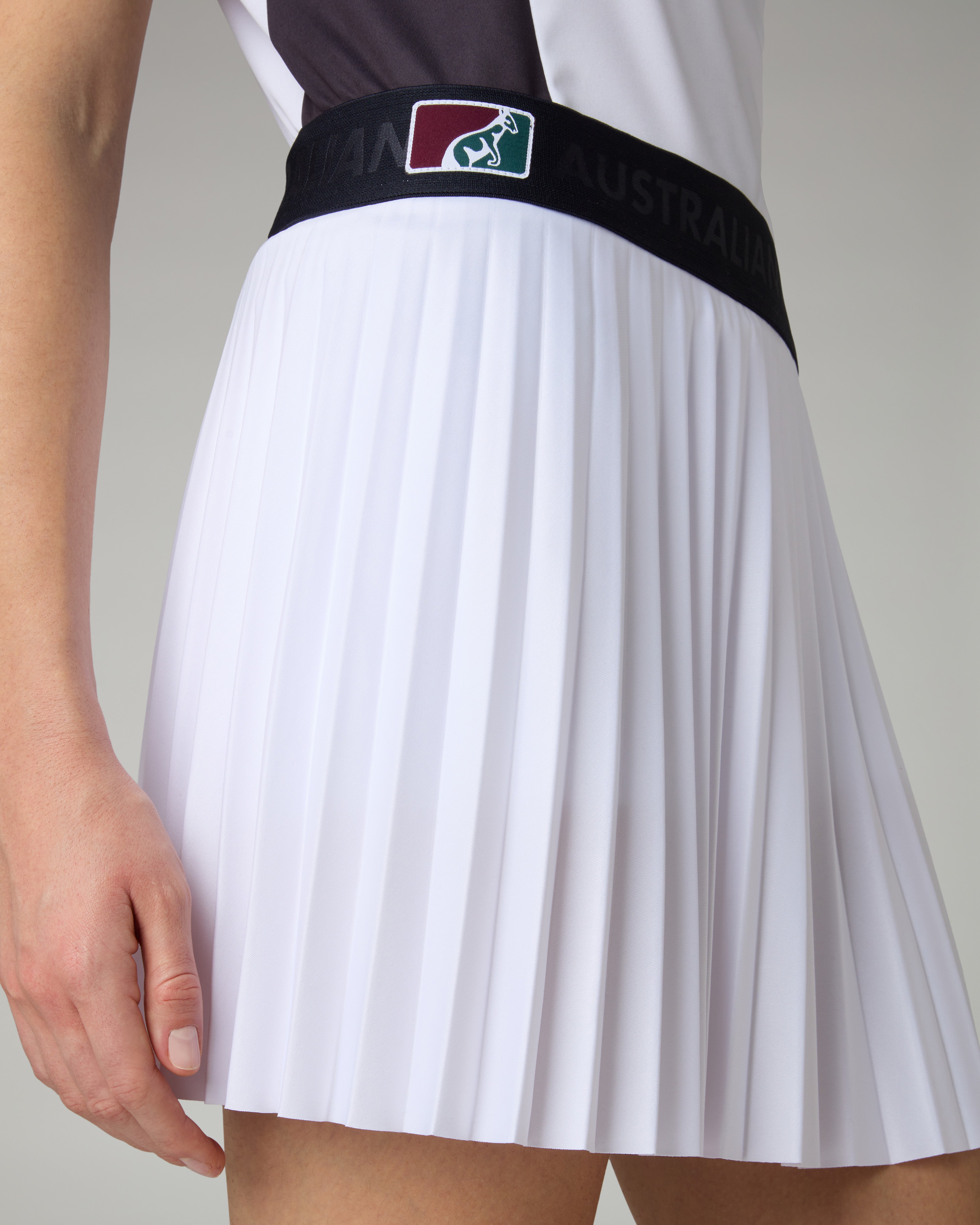 australian-classic-skirt-gonna-plissettata-con-sottopantaloncino-made-in-italy image 4