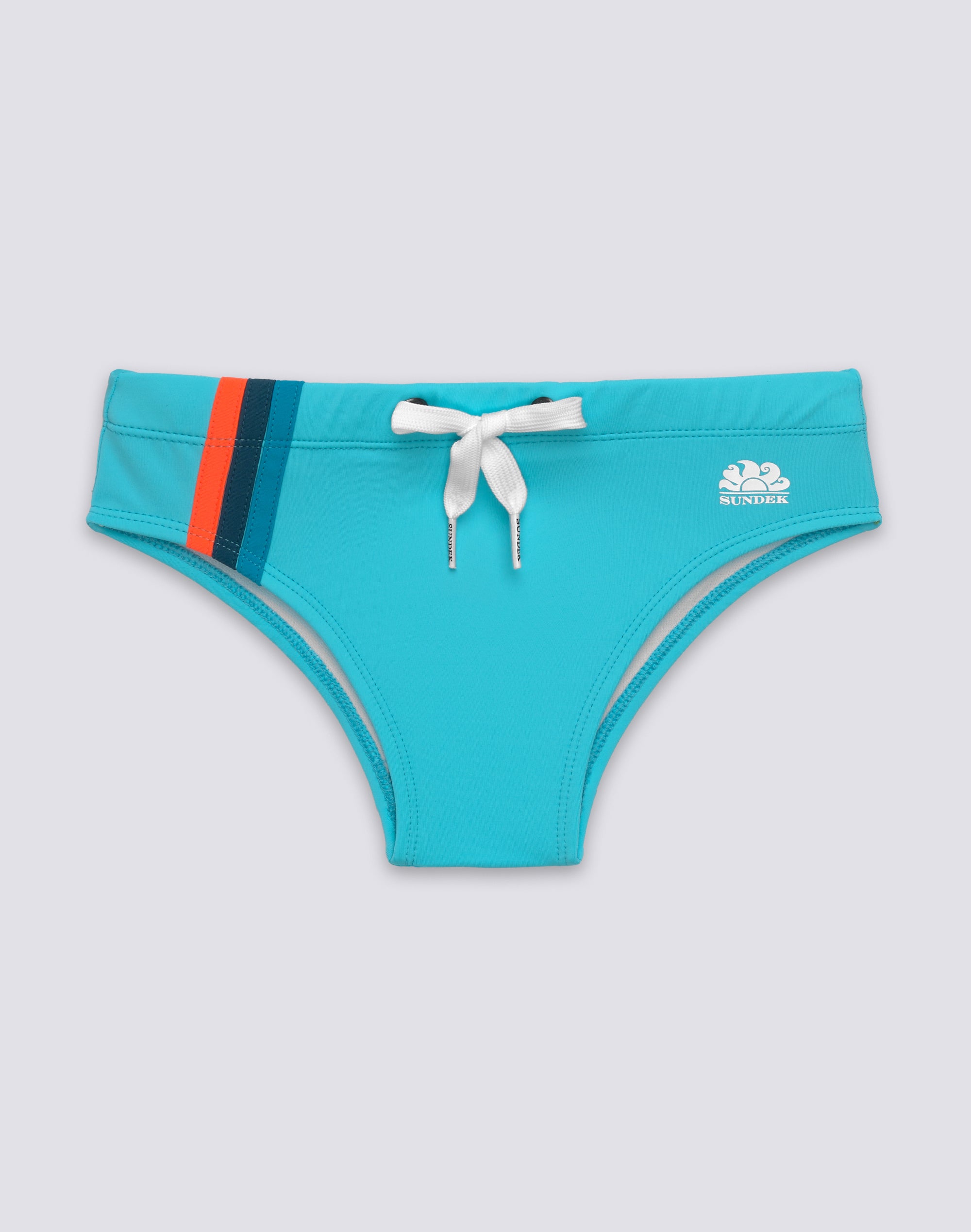 sundek-slip-mare-bambino-con-tricolore-in-nylon-econyl image 1