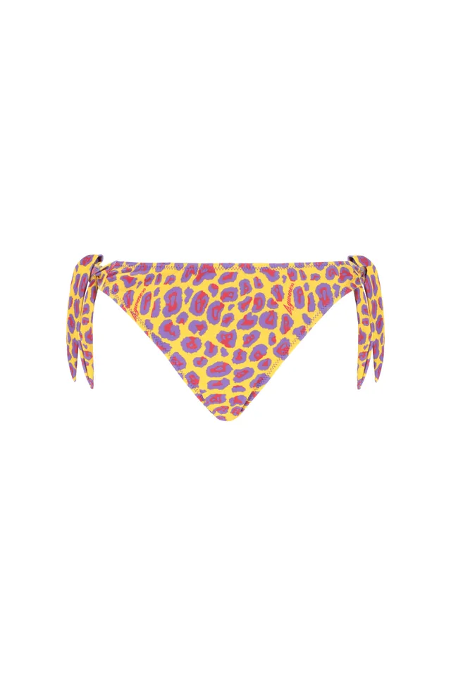 4giveness-slip-congo-slip-bikini-a-fiocchi-stampa-animalier image 1