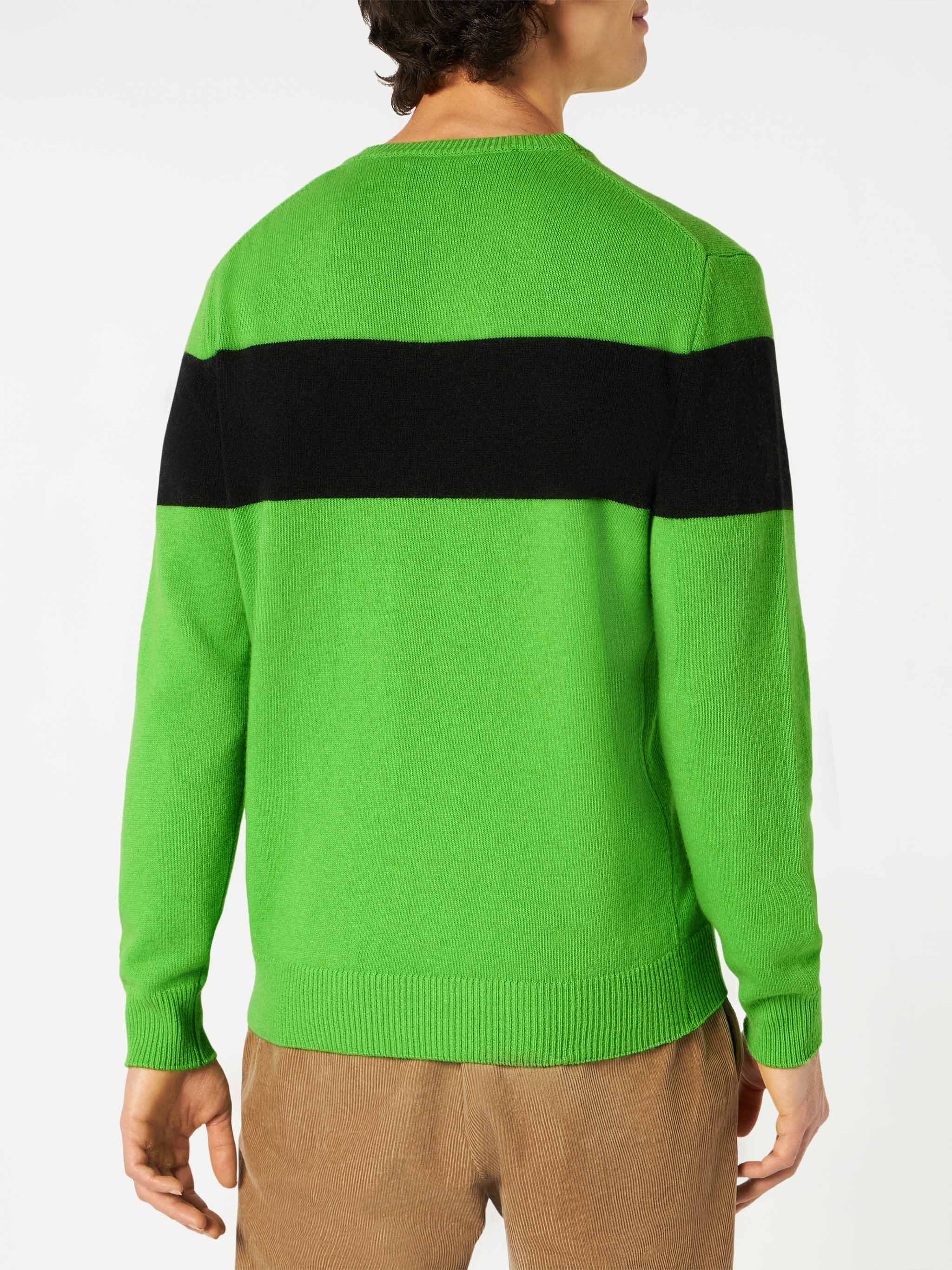 mc2-saint-barth-maglione-uomo-girocollo-heron-con-jacquard-off-piste image 3