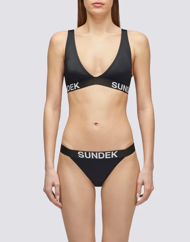 sundek-top-americano-donna-con-elastico-jacquard-logo image 1