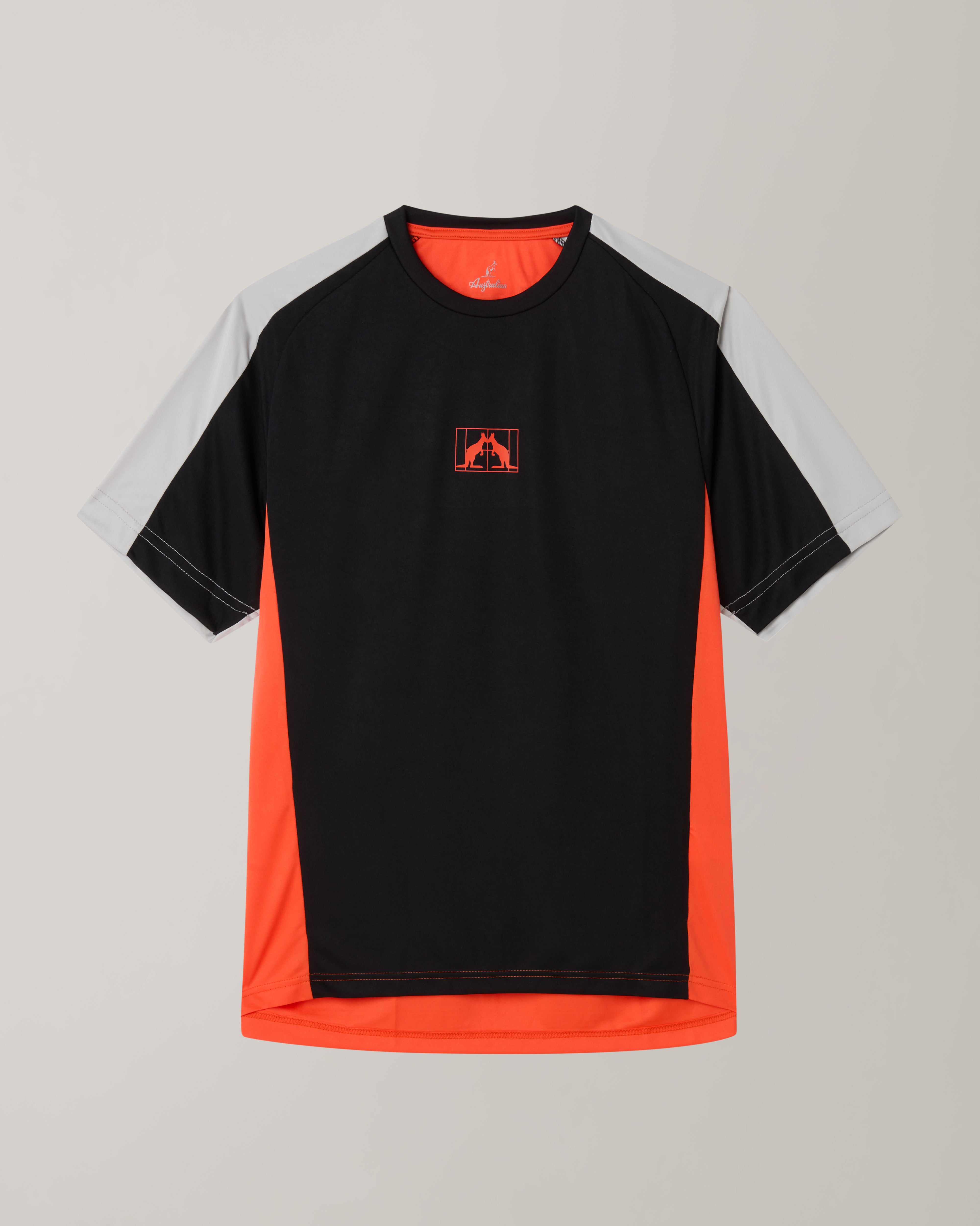 australian-rebels-t-shirt-ace-t-shirt-tecnica-padel-nera image 6