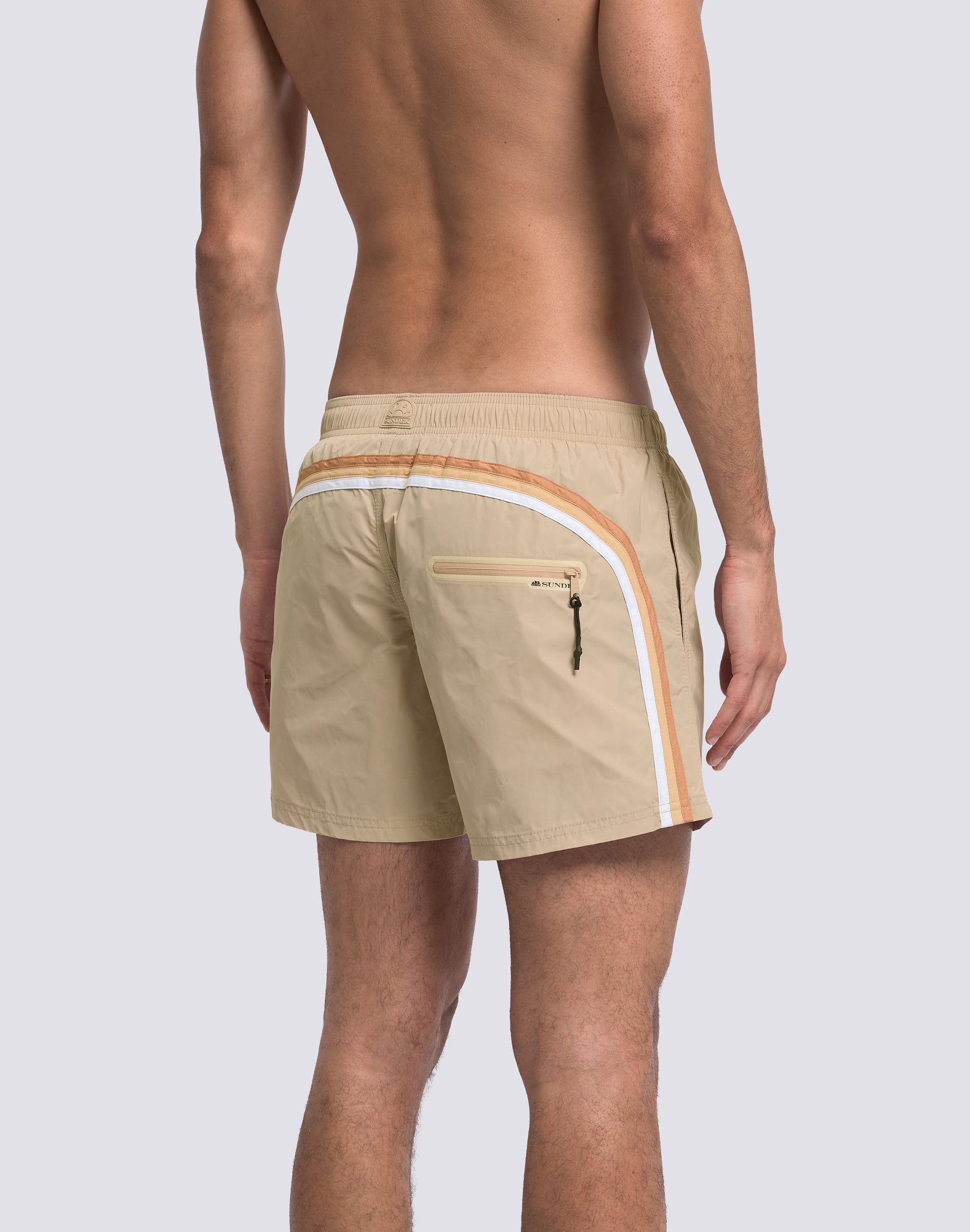sundek-costume-mare-uomo-corto-vita-elasticata-in-tessuto-memory image 5