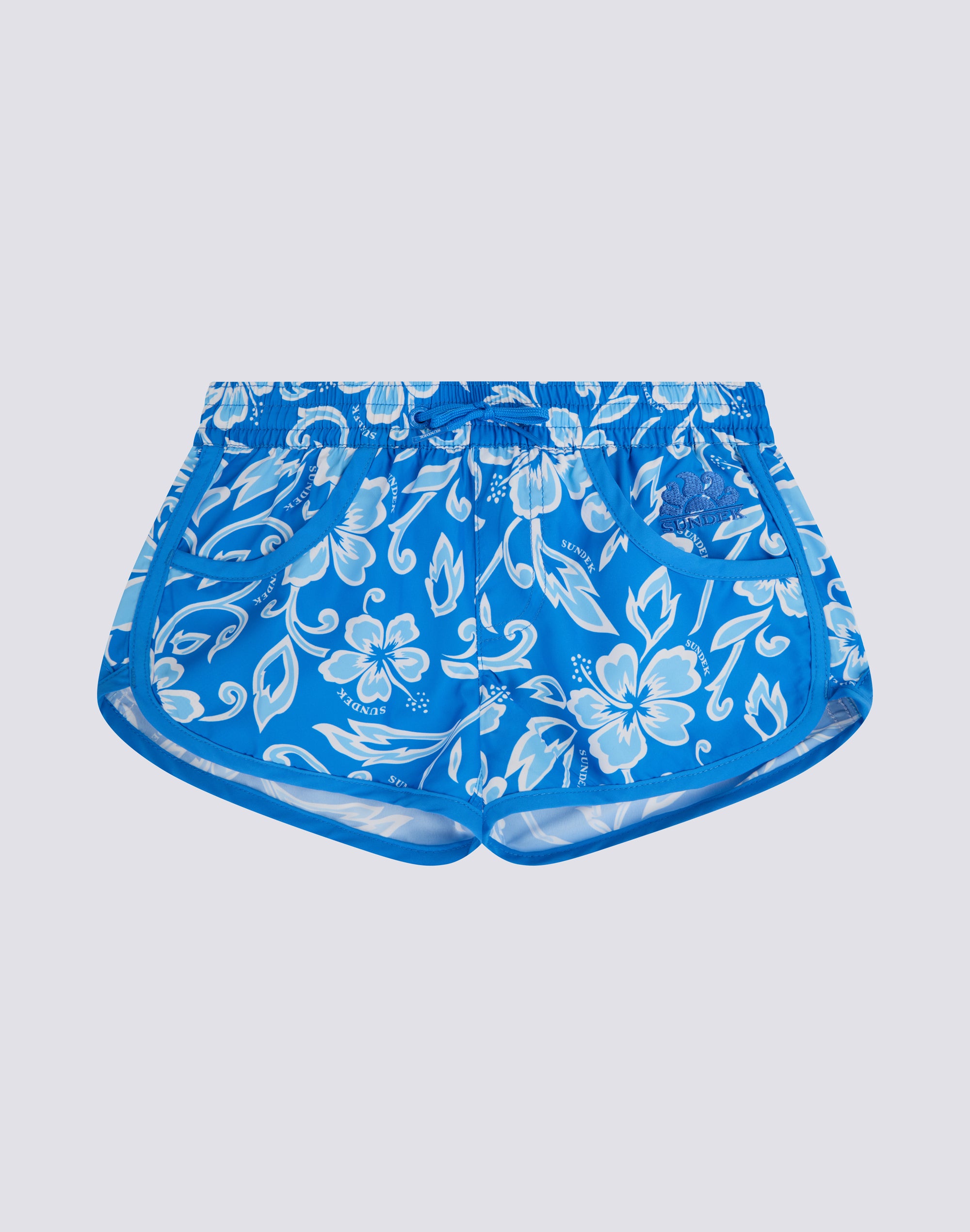 sundek-margate-hibiscus-sk23-pantaloncino-mare-corto-bambina image 2