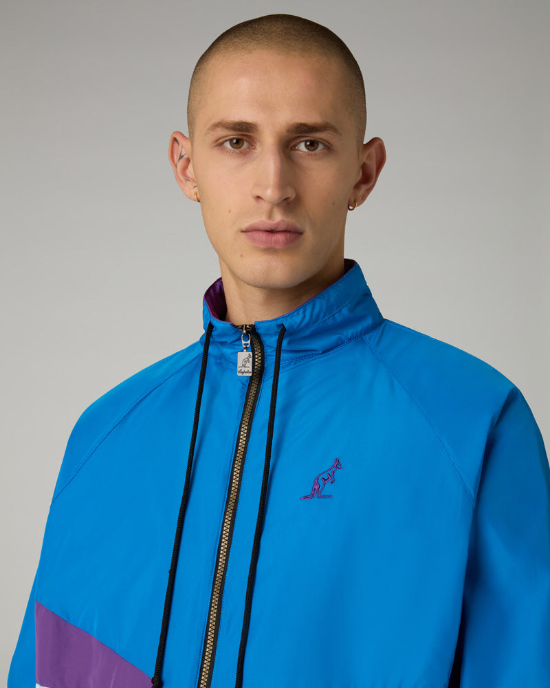 australian-metaliq-panel-track-jacket-giacca-smash-blu-capri image 4