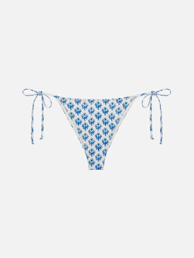 mc2-saint-barth-slip-mare-marielle-con-stampa-floreale-off-white-e-azzurro image 1