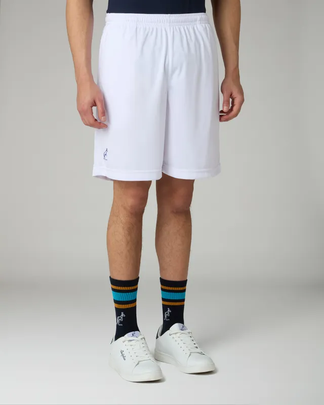australian-ace-short-short-tennis-uomo-bianco-made-in-italy image 1
