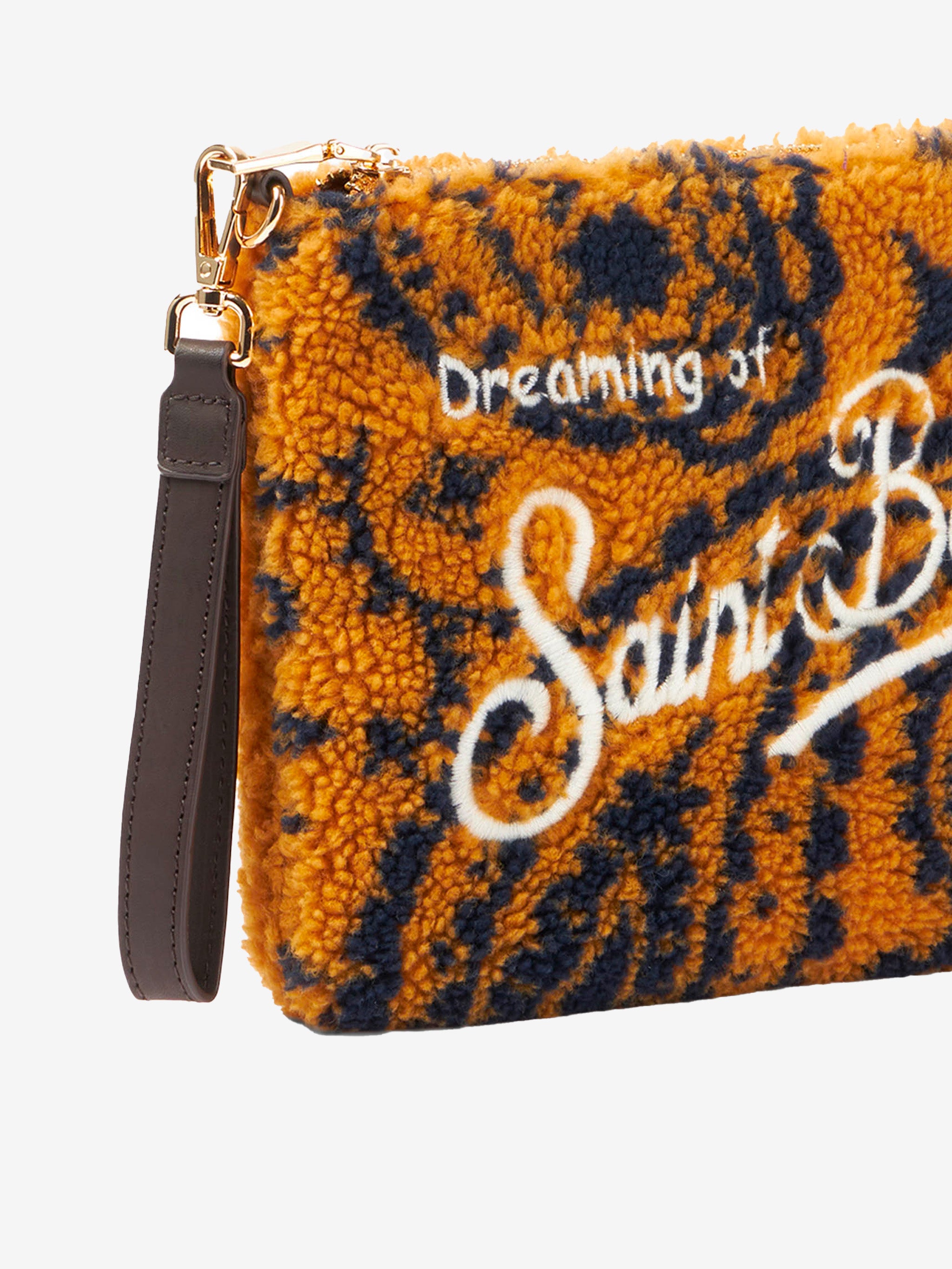 mc2-saint-barth-pouch-tracolla-donna-parisienne-sherpa-bandana-ocra-20x28-cm image 2