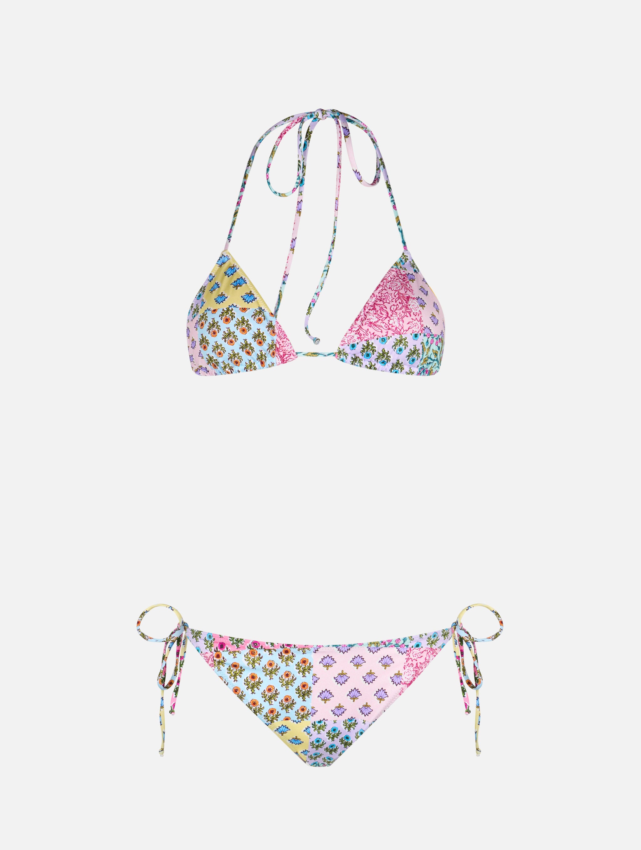 mc2-saint-barth-leah-virgo-bikini-triangolo-patch-floreali-multicolor image 1