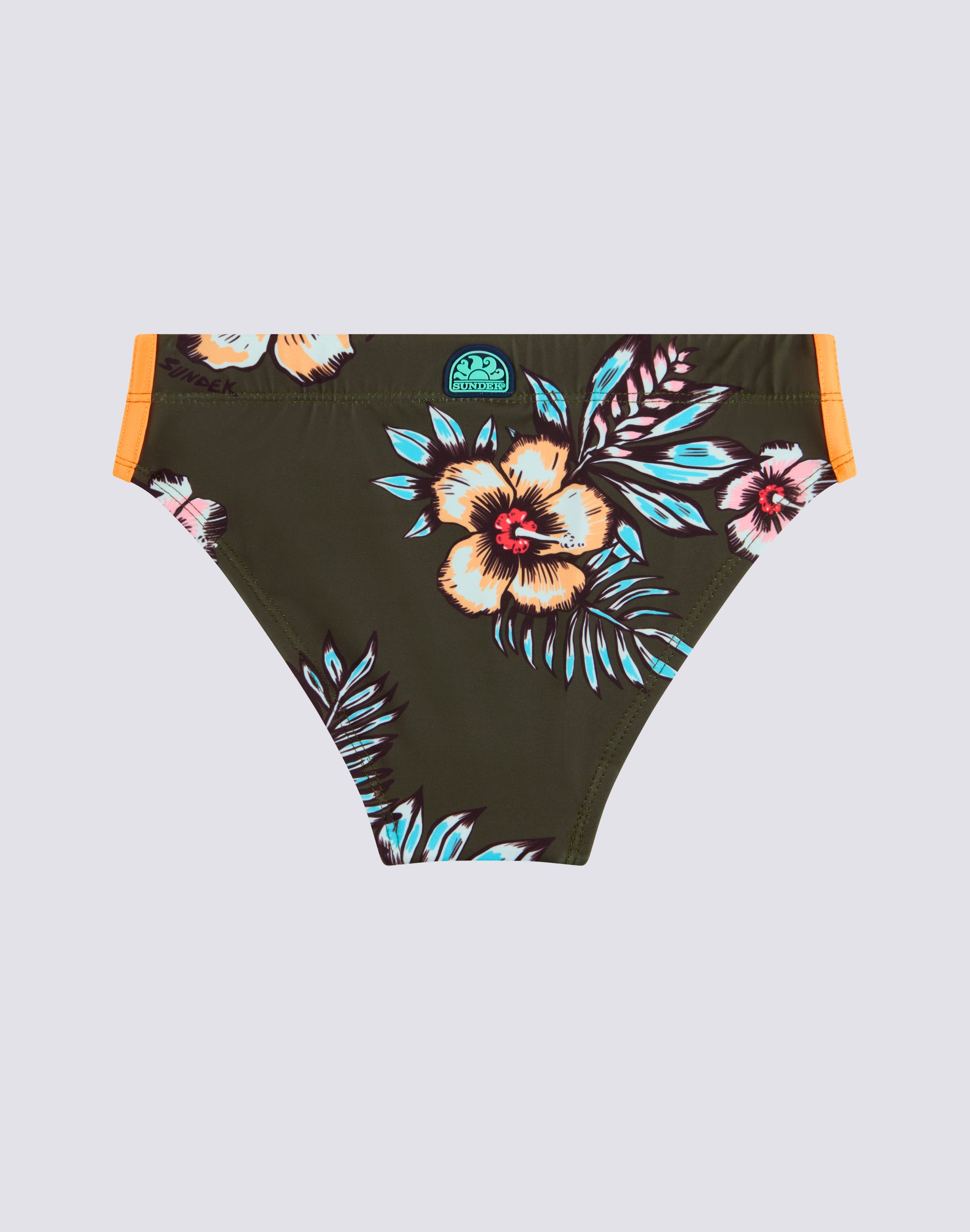 sundek-diwalter-slip-mare-mini-bambino-stampa-graphic-flower image 2