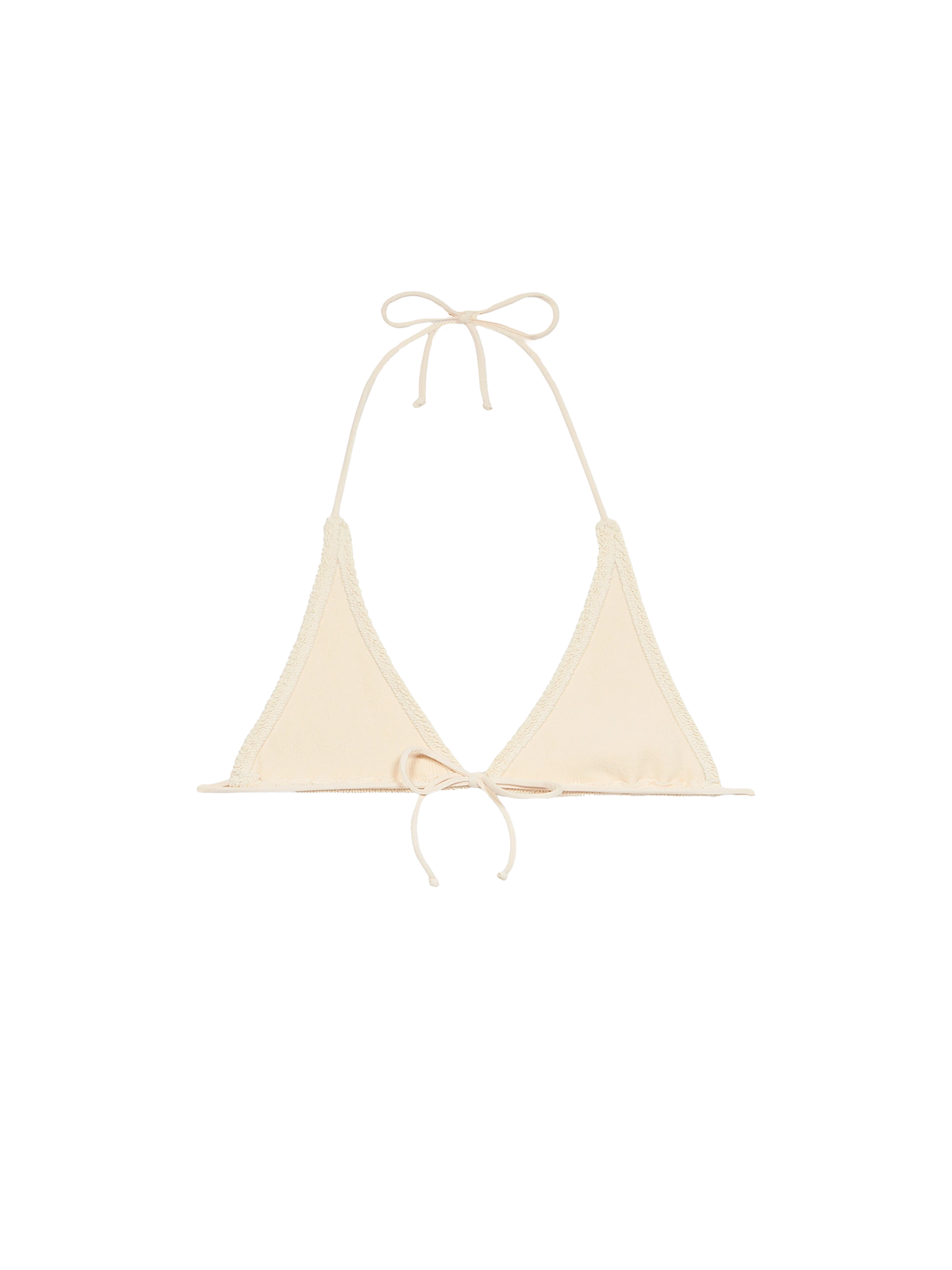 mc2-saint-barth-guiana-top-bikini-a-triangolo-in-tessuto-crinkle-bianco image 2