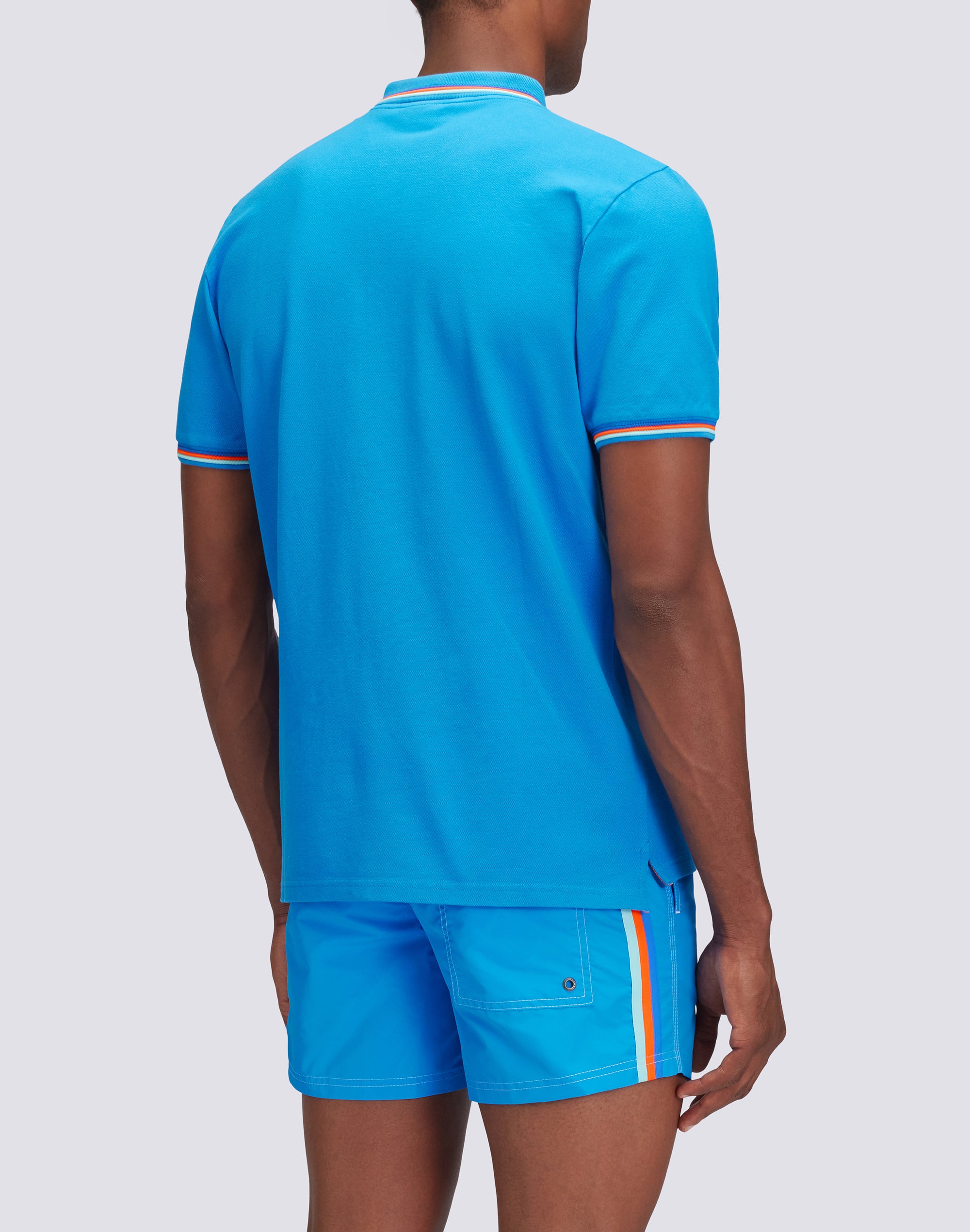 sundek-polo-brice-uomo-in-cotone-piquet-tricolor-m779plj6500 image 3