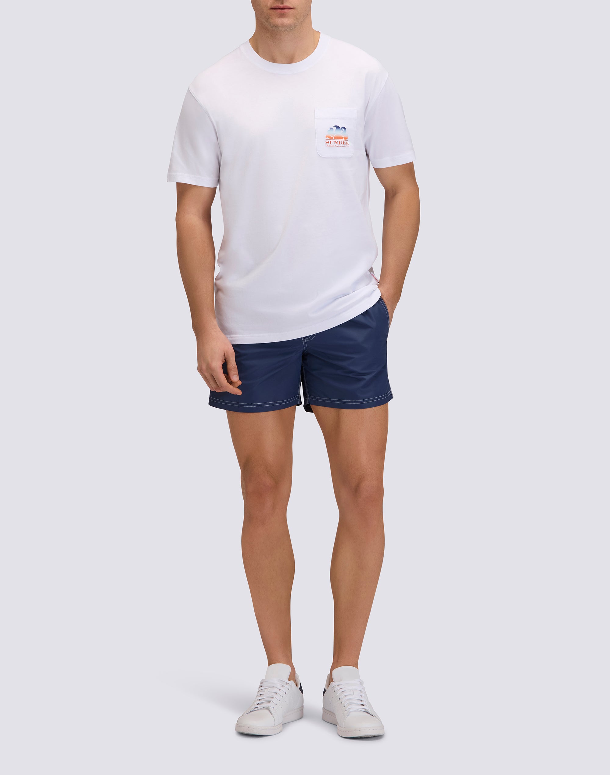 sundek-new-herbert-t-shirt-uomo-girocollo-con-maxi-logo-sfumato image 3