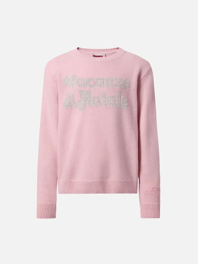 mc2-saint-barth-girocollo-princess-in-misto-cashmere-con-jacquard-lurex-vacanze- image 1