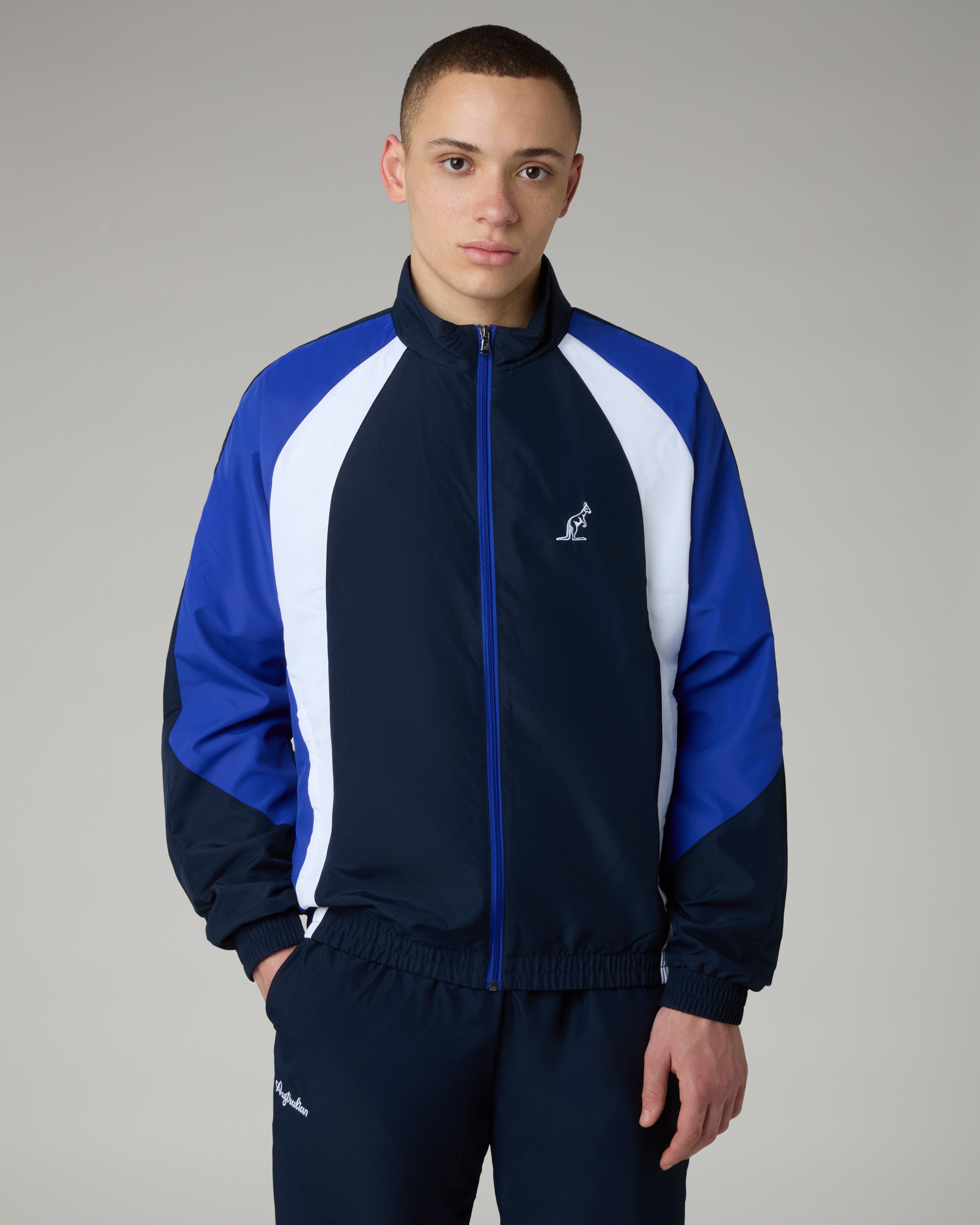 australian-posh-prime-tracksuit-tuta-completa-uomo-eclipse-blue image 3