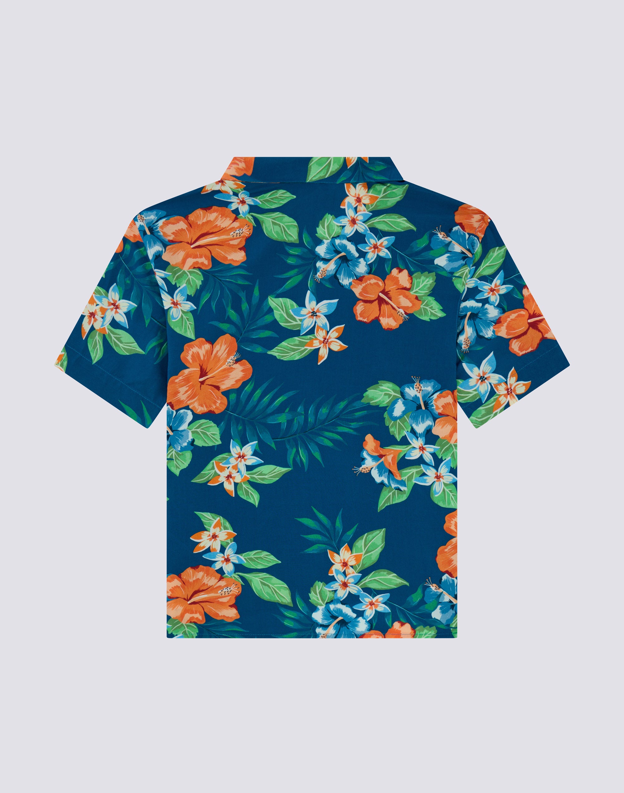sundek-camicia-bambino-bowling-floreale-in-viscosa-popeline image 2