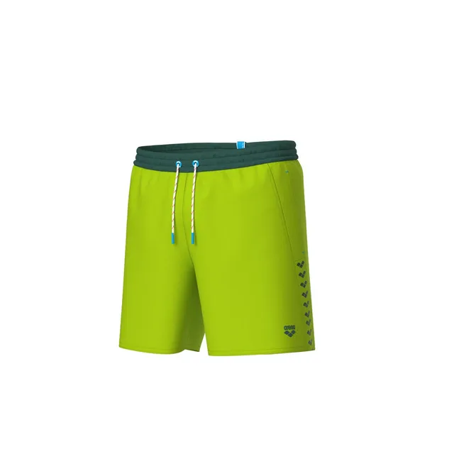 arena-team-stripe-beach-boxer-uomo-pantaloncino-mare-41-5-cm image 1