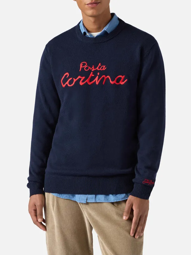 mc2-saint-barth-maglione-heron-uomo-blu-poste-cortina-misto-cashmere image 1