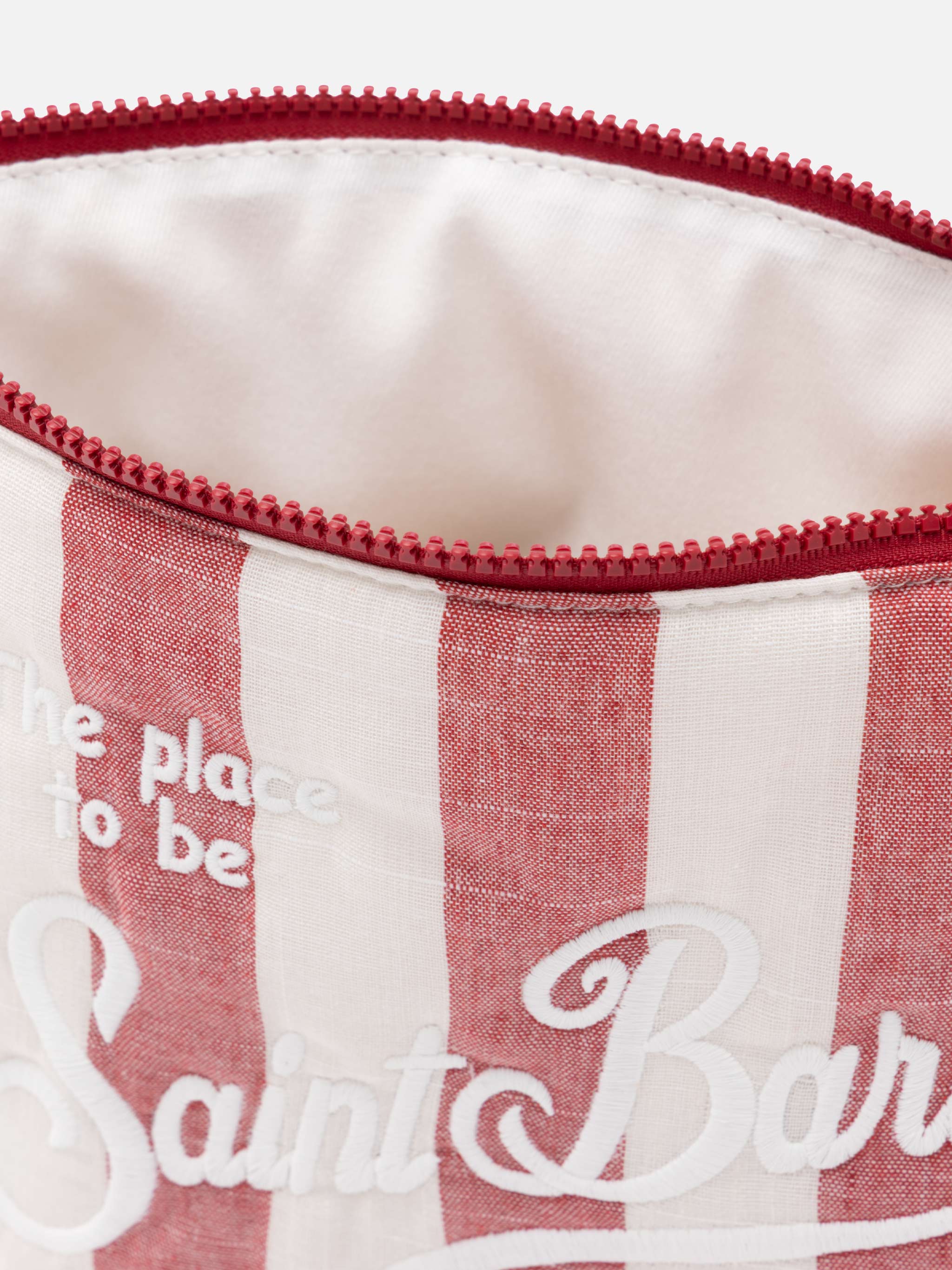 mc2-saint-barth-pochette-aline-soft-l-cotone-lino-righe-bianco-bordeaux image 3