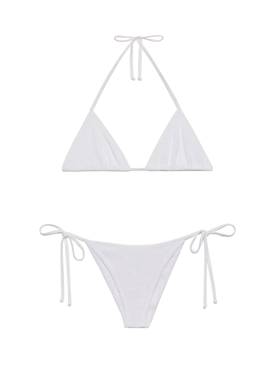 mc2-saint-barth-leah-marielle-bikini-triangolo-crinkle-bianco-donna image 1