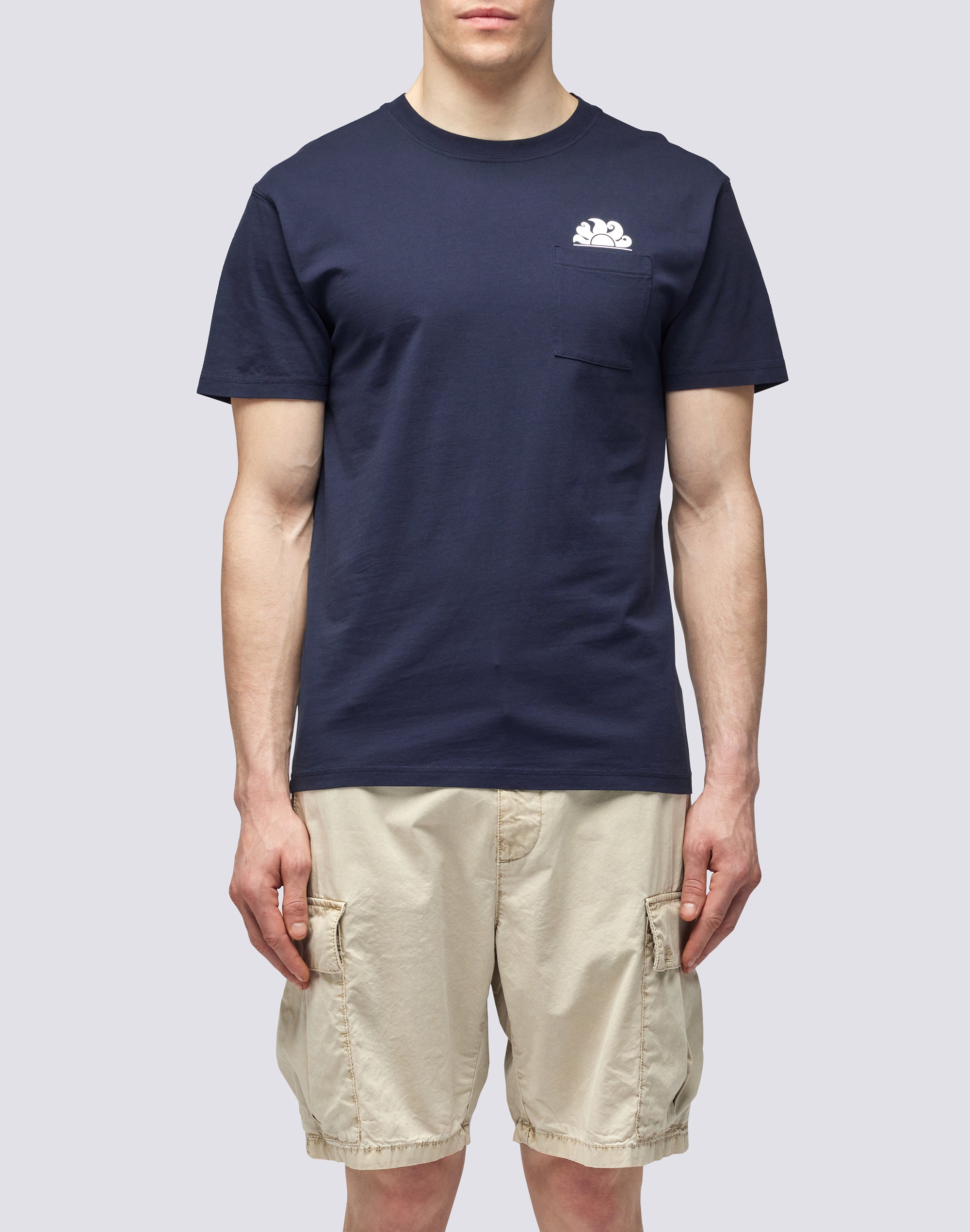 sundek-m609tej7800-t-shirt-uomo-con-tasca-frontale-e-logo image 2