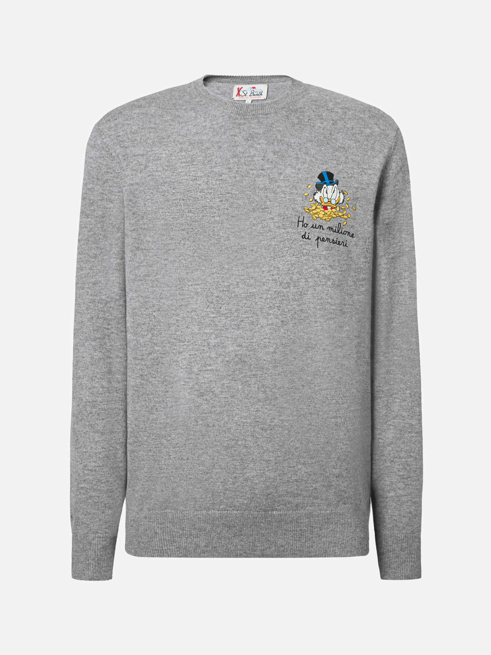 mc2-saint-barth-maglione-heron-light-uomo-grigio-in-misto-cashmere-disney-zio-pa image 5