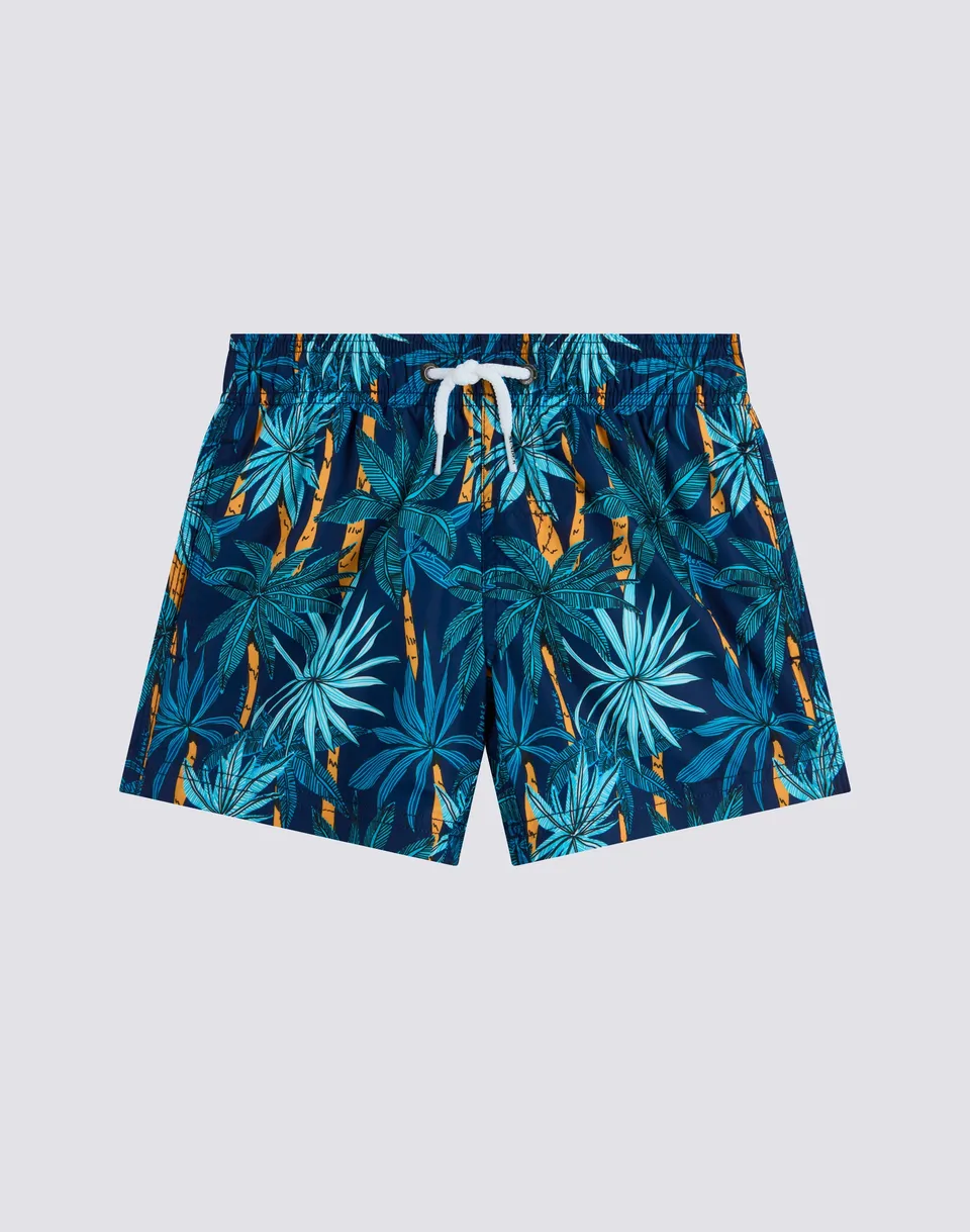 sundek-bambino-b633bdrt4jn-costume-boxer-corto-jungle-fever-in-poly-riciclato image 1