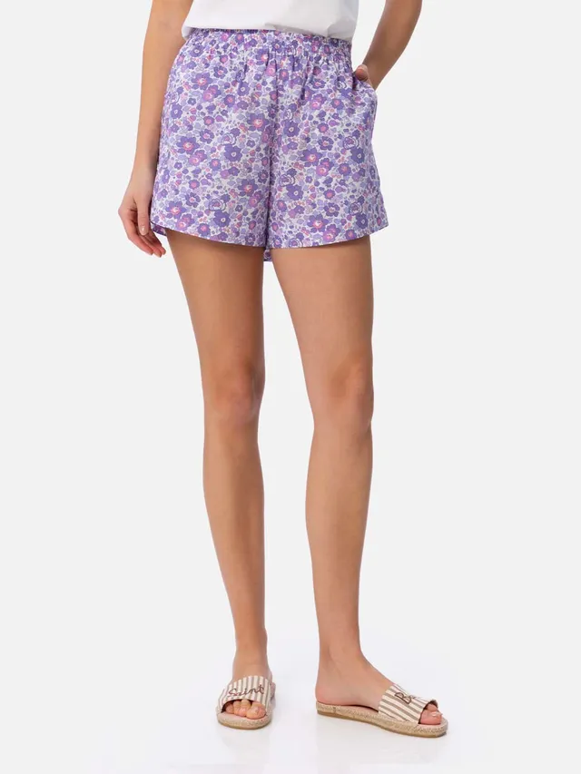 mc2-saint-barth-short-meave-donna-in-cotone-fantasia-betsy-liberty-special-editi image 1