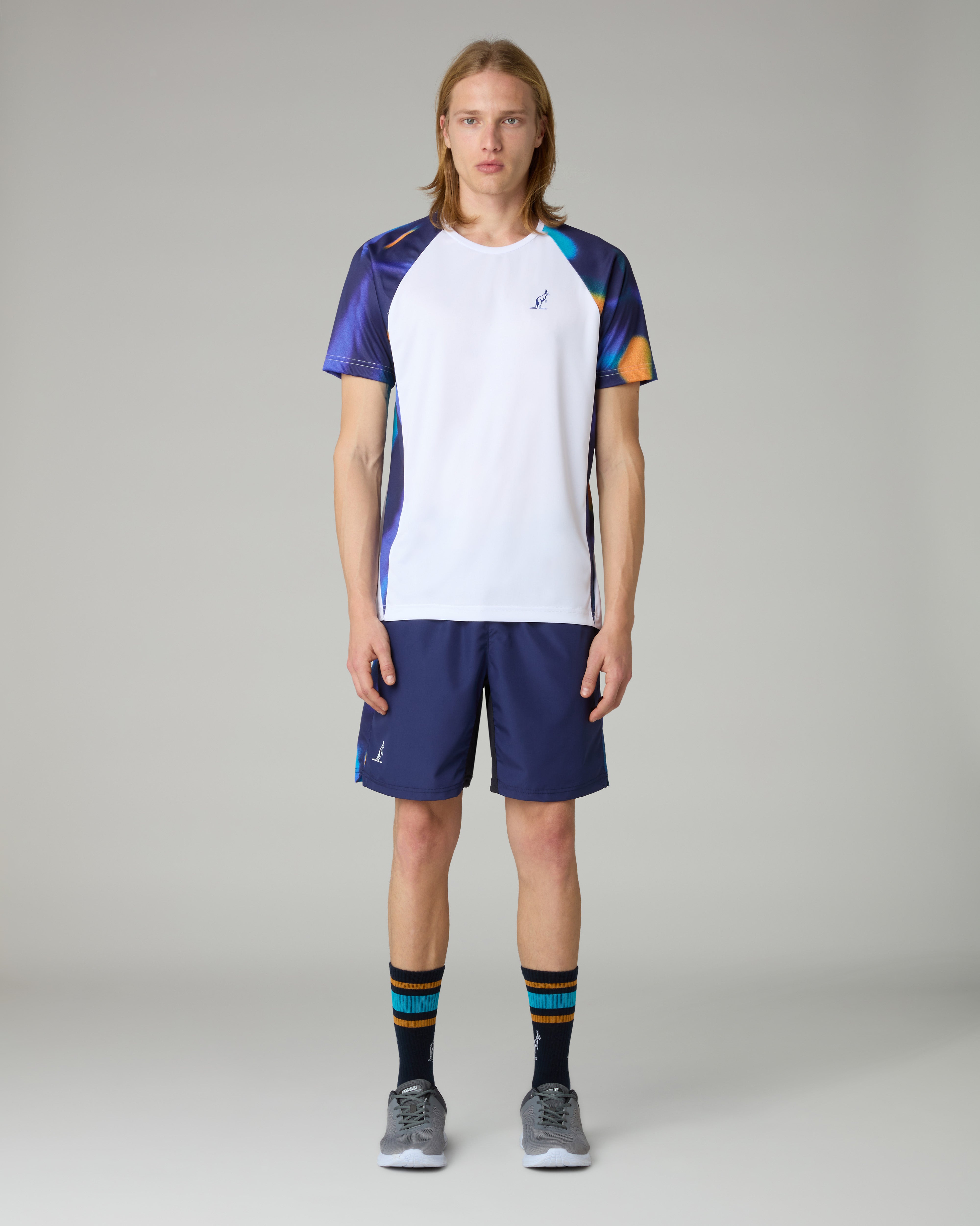 australian-avalon-short-pantaloncino-tennis-uomo-blu-cosmo-smash-traspirante-mad image 2