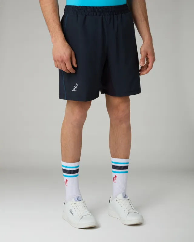 australian-ultra-short-slam-short-tennis-bi-elastico-blu image 1