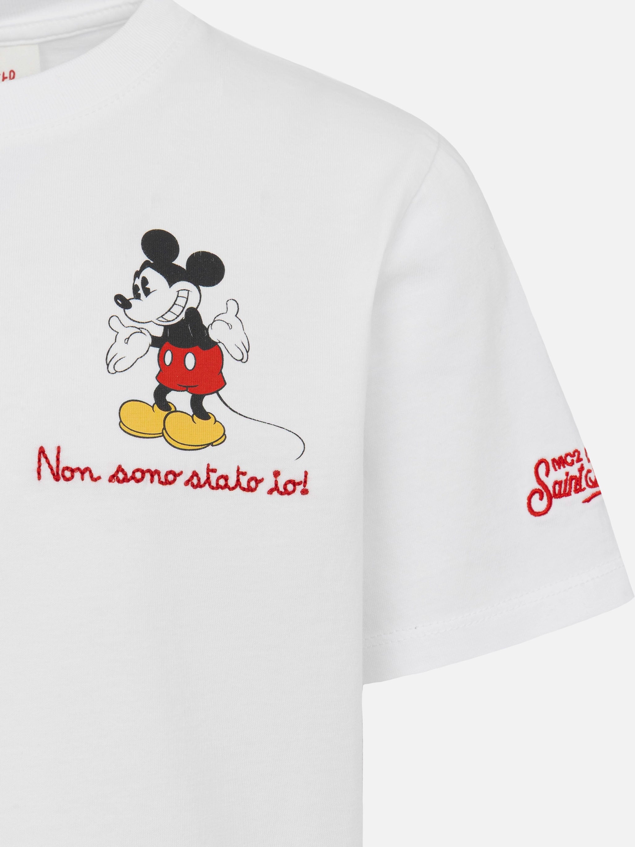 mc2-saint-barth-t-shirt-boy-disney-special-edition-in-cotone-bianco-con-ricamo-n image 3