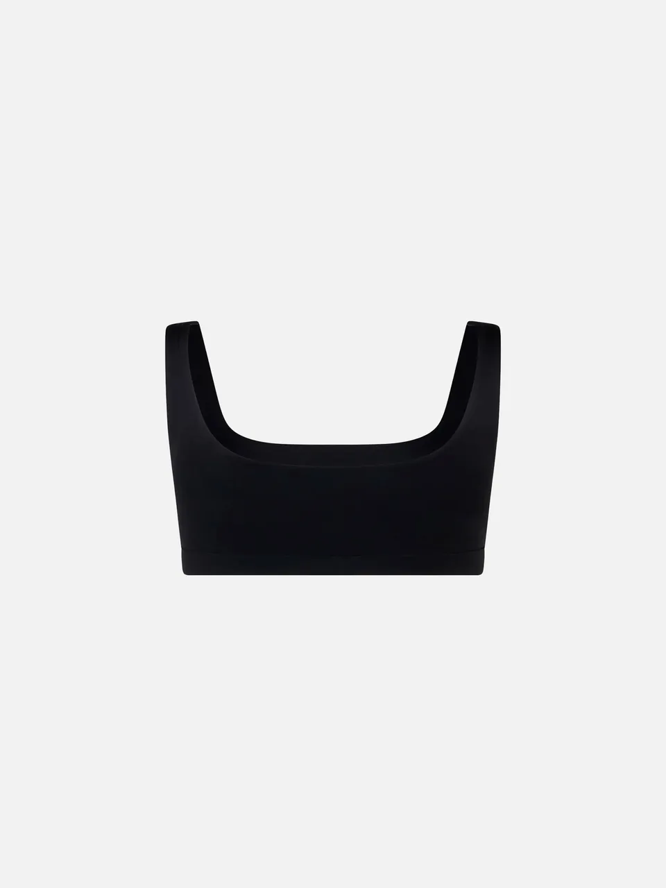 top-sportivo-mc2-saint-barth-fify-in-tessuto-tecnico-nero-con-struttura-termosal image 1