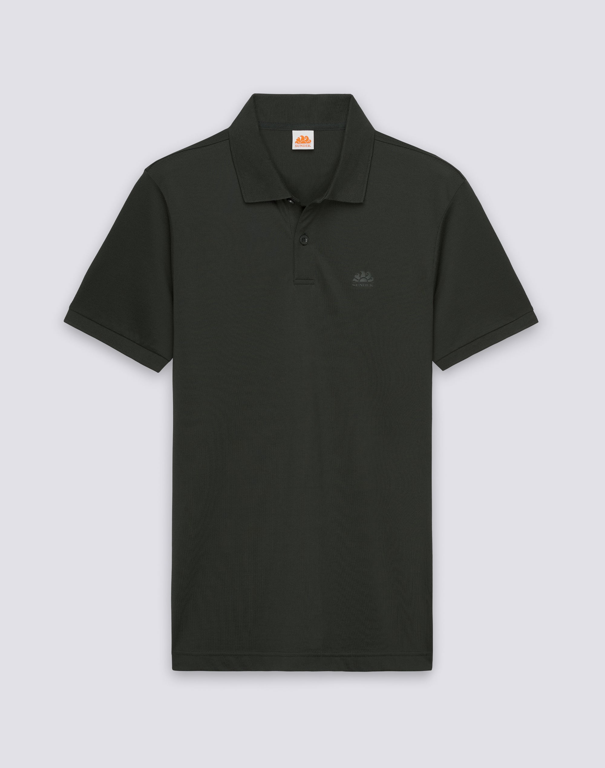 sundek-brice-polo-uomo-in-cotone-piquet-con-colletto-rigato image 1