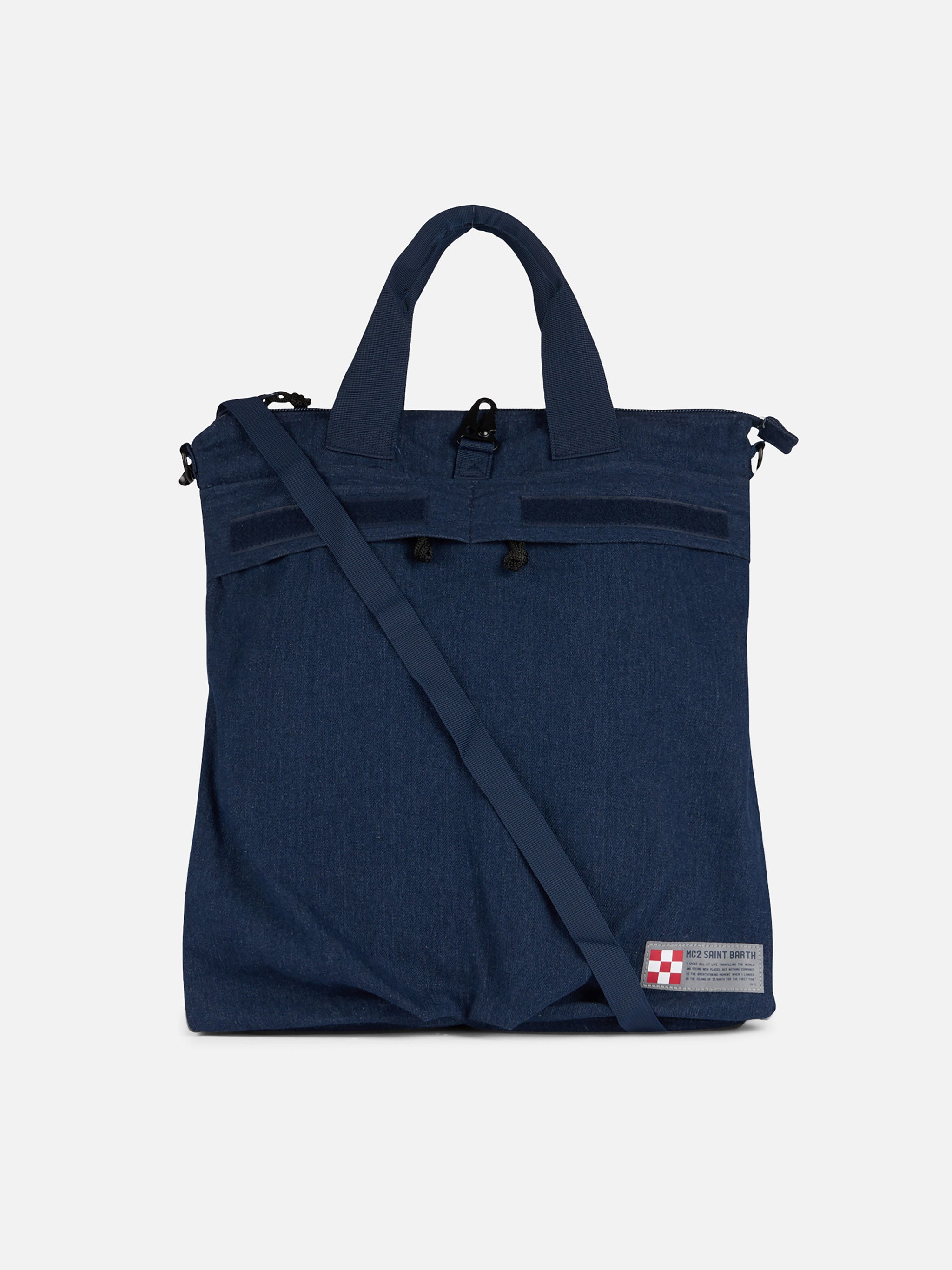 mc2-saint-barth-helm-zaino-in-tela-denim-jeans-50x45x13-cm image 1