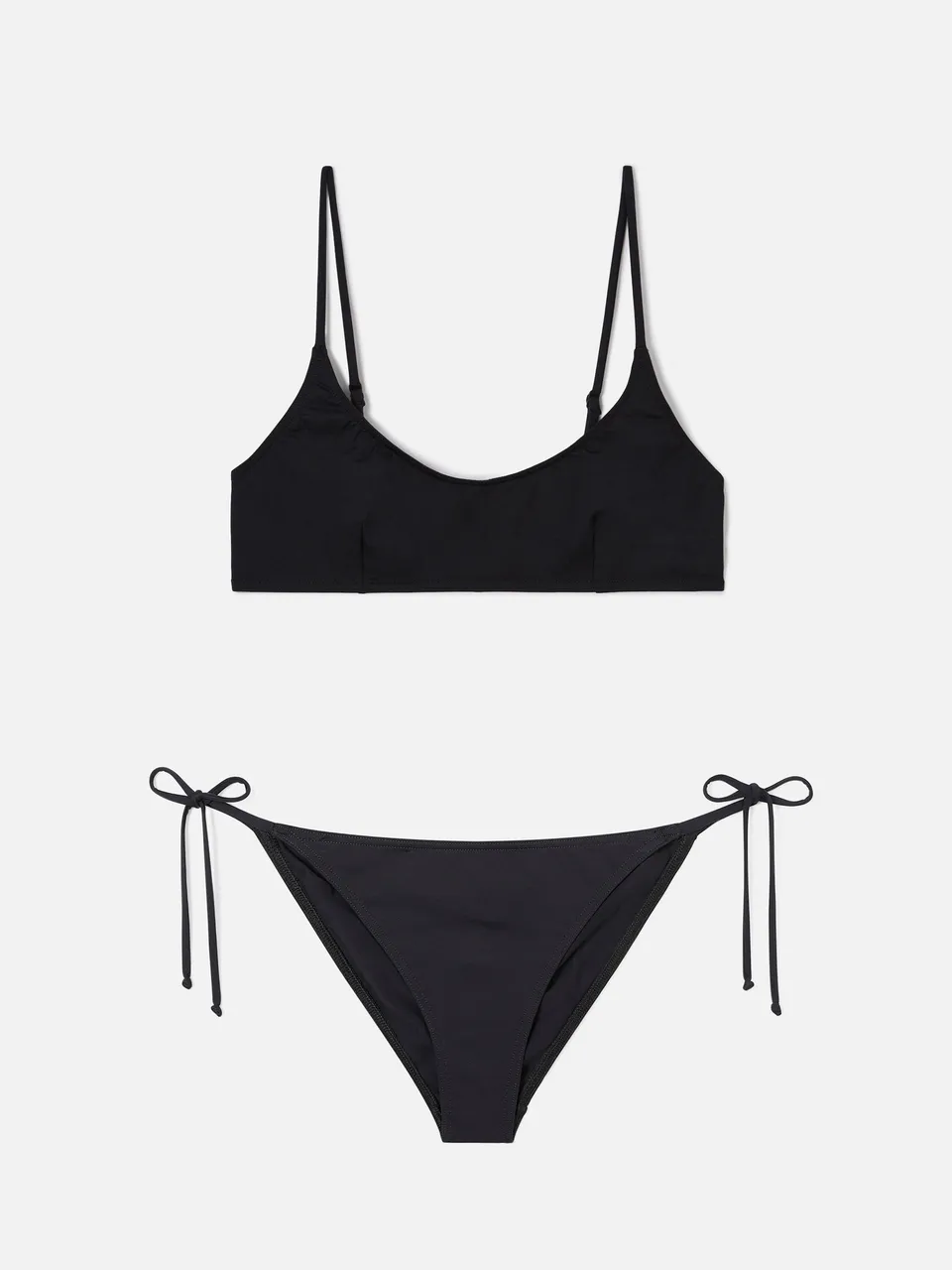 mc2-saint-barth-judy-virgo-bikini-bralette-nero-con-laccetti image 1