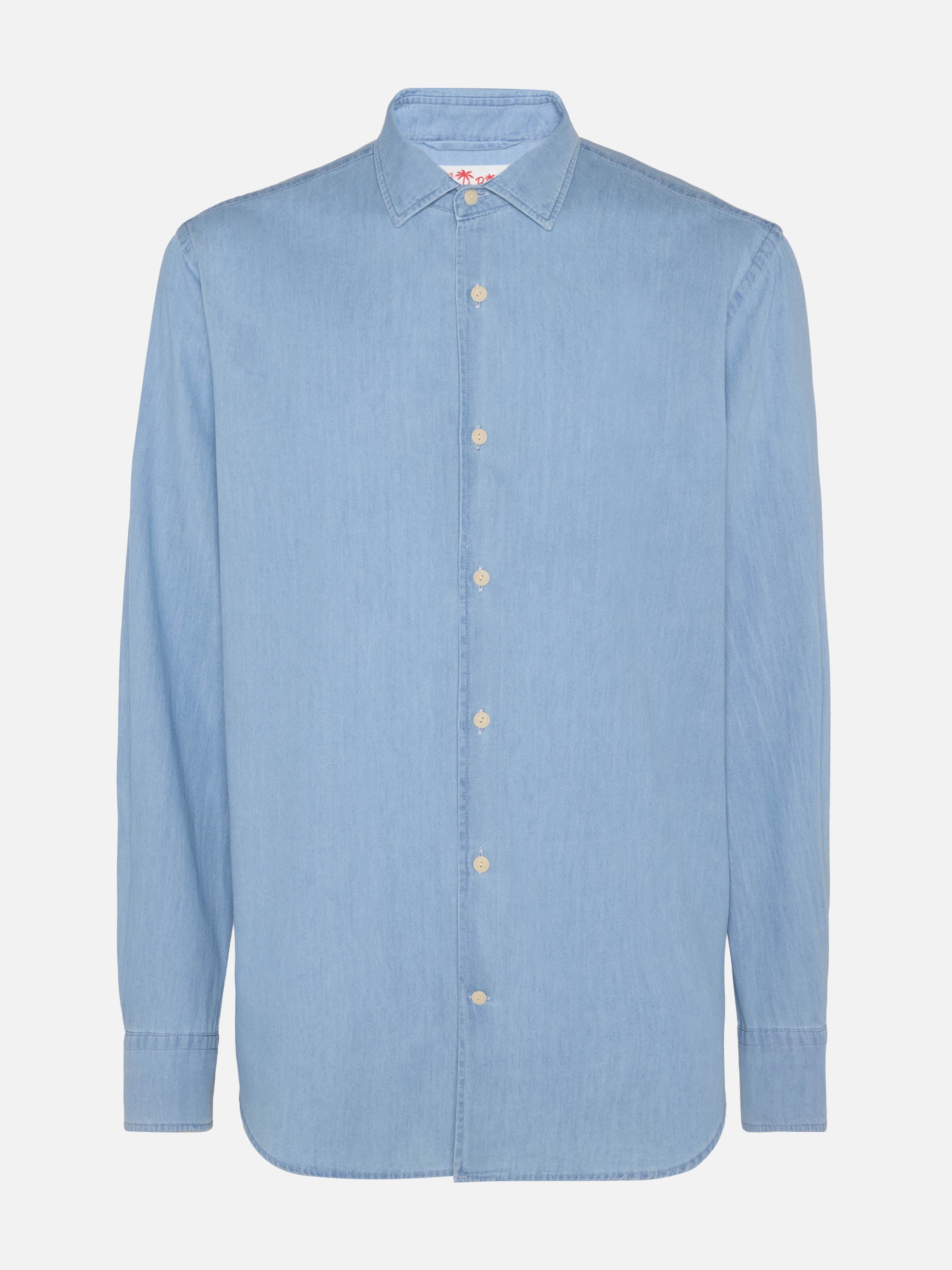 mc2-saint-barth-pamplona-camicia-uomo-chambray-blu-denim-chiaro image 4