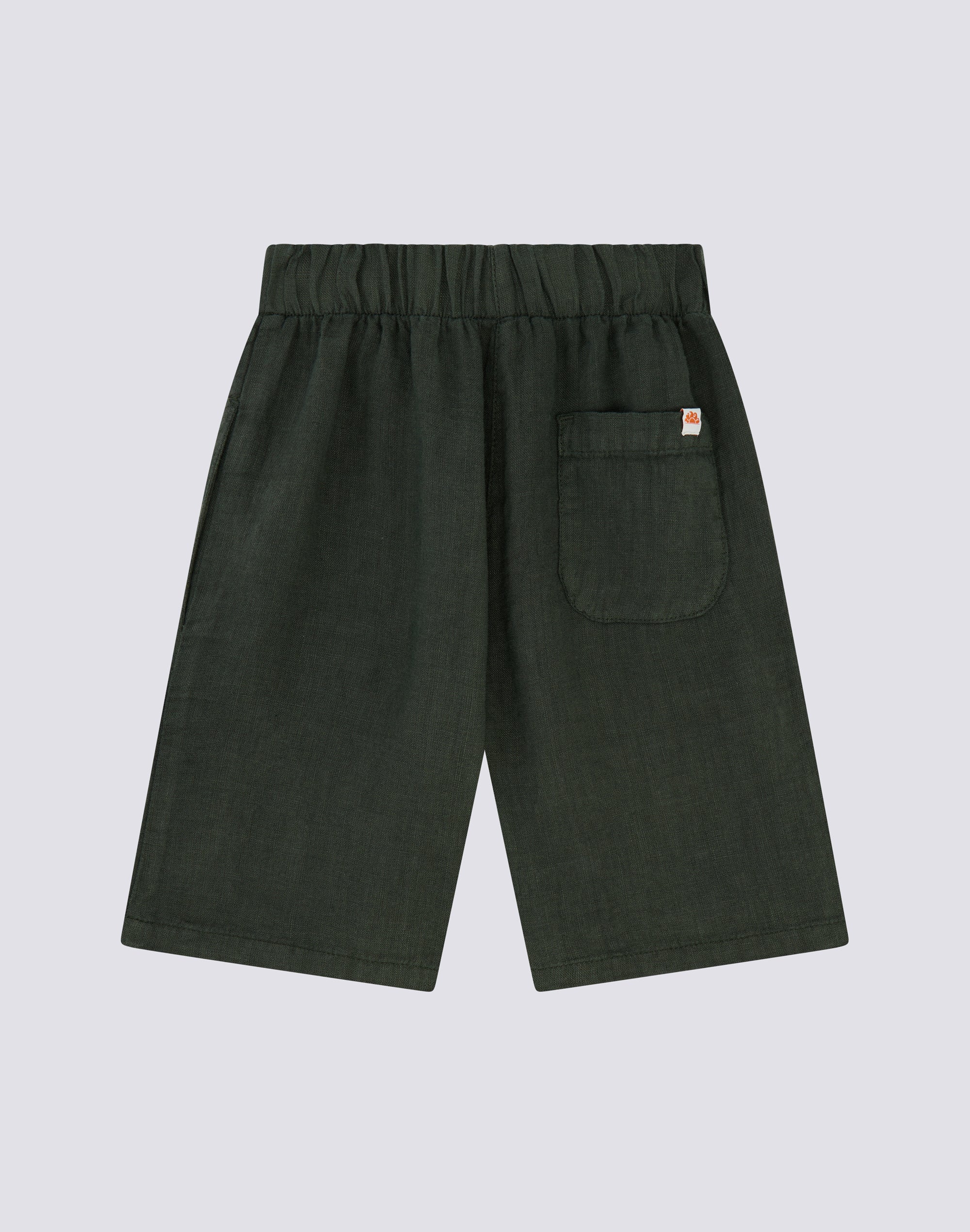 sundek-b015wkli5tc-walkshorts-bambino-in-lino-tinto-capo image 2