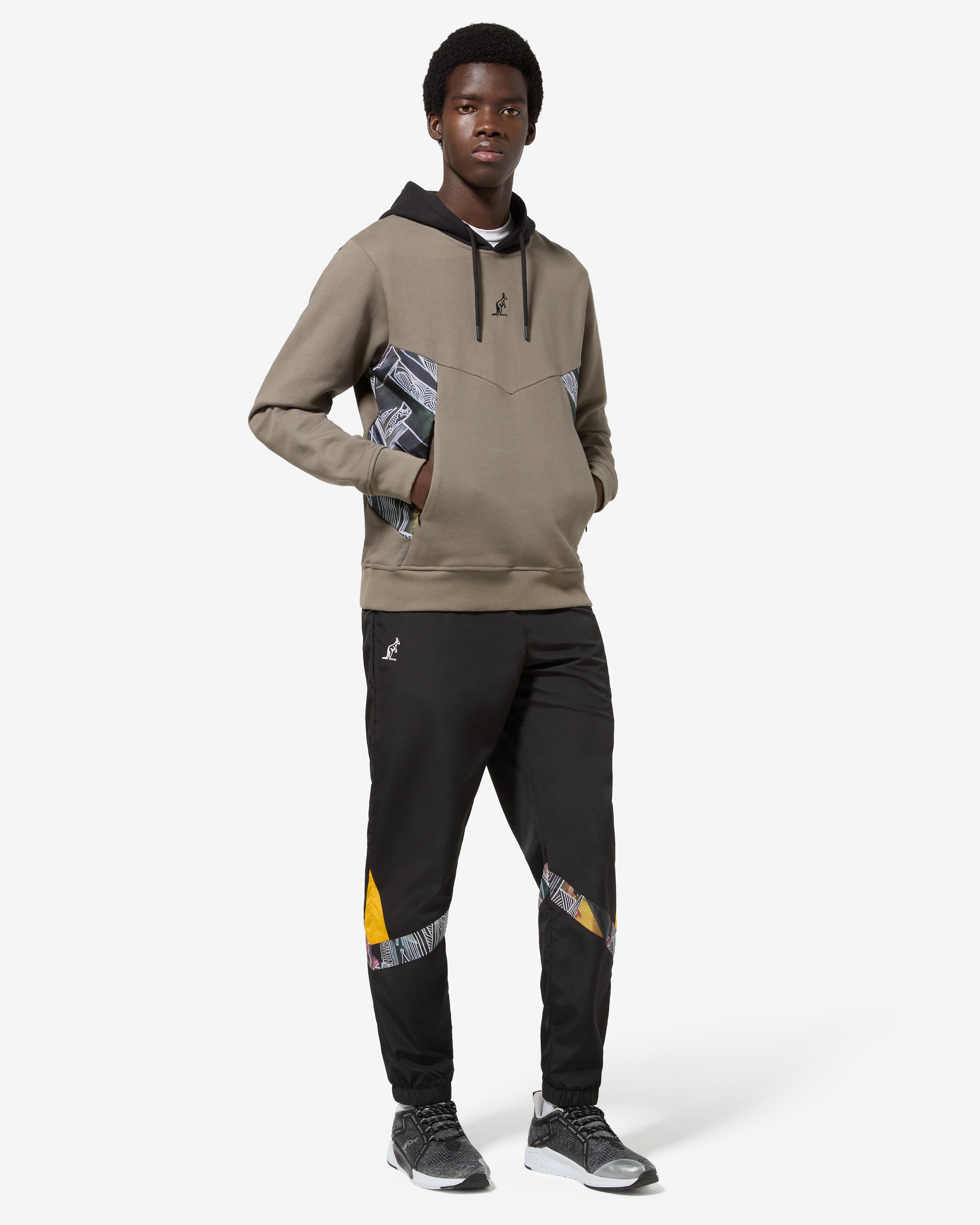 australian-cool-hoodie-felpa-con-cappuccio-in-cotone-con-zip-invisibili image 2