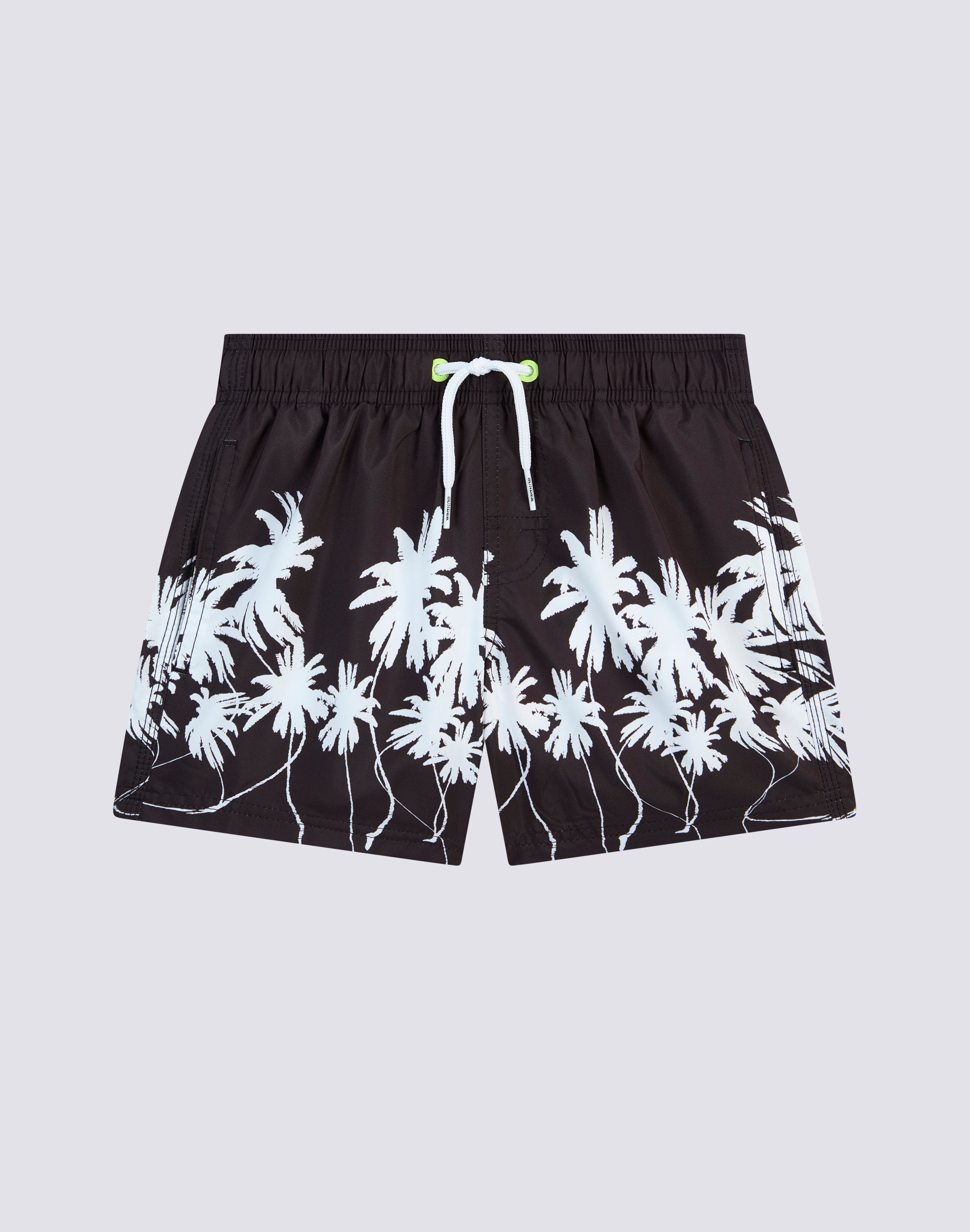 sundek-costume-da-bagno-corto-bambino-black-palm-in-repreve image 2