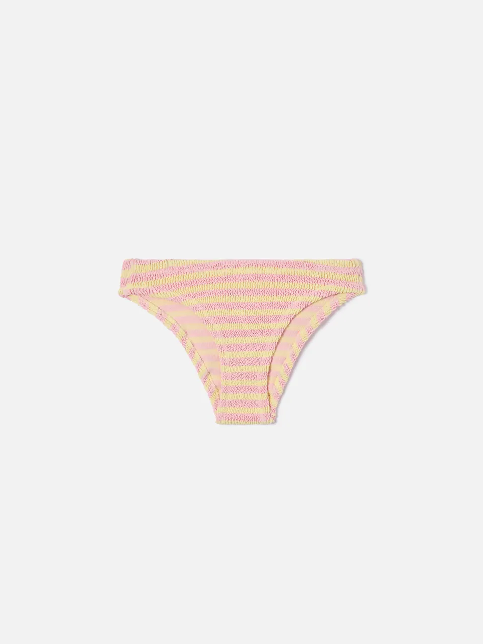 slip-da-bagno-bambina-mc2-saint-barth-madame-in-tessuto-crinkle-a-righe-rosa-e-g image 1