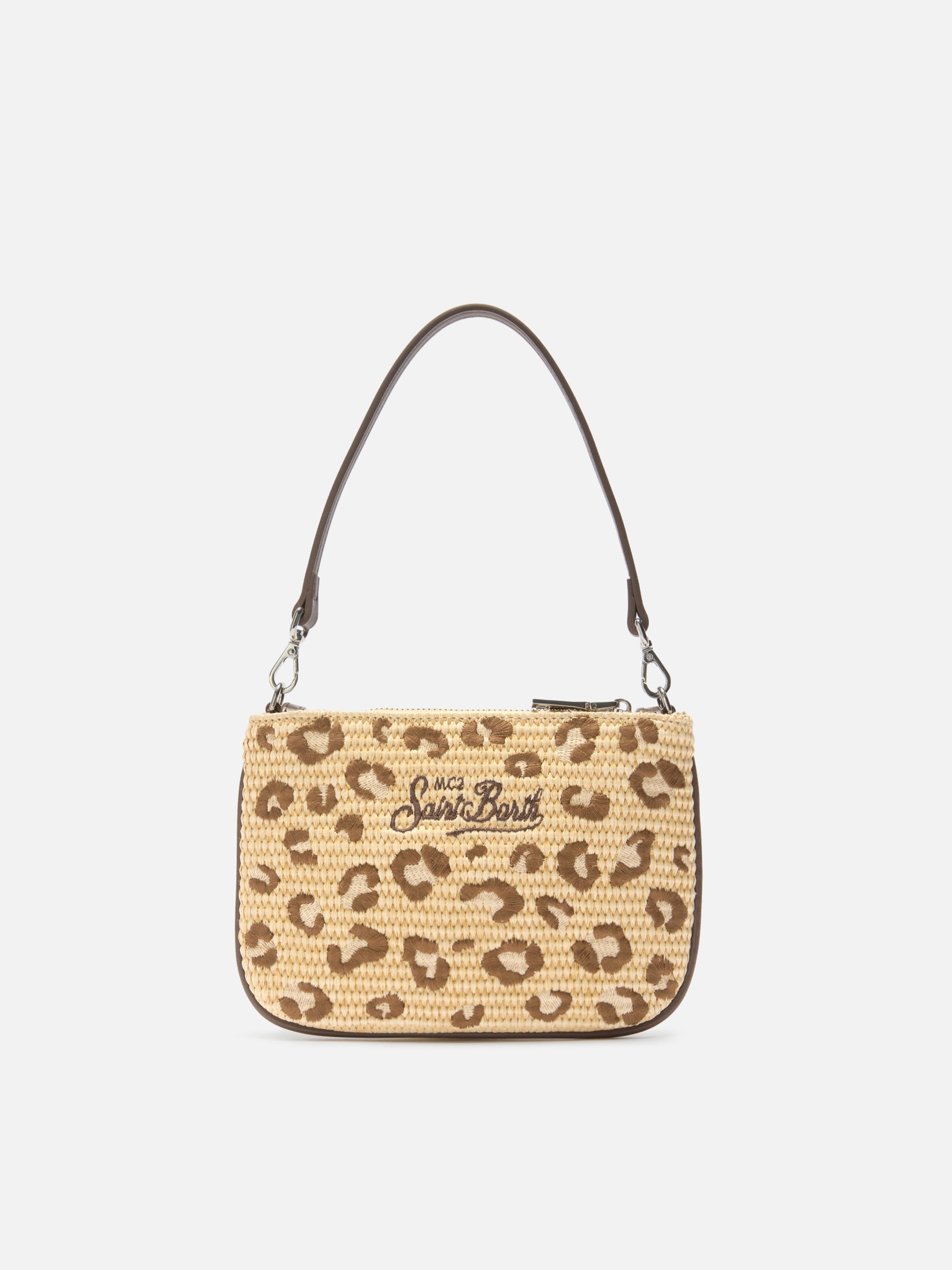 mc2-saint-barth-mini-parisienne-pouch-leopardata-ricamata-con-manico-a-spalla-re image 3