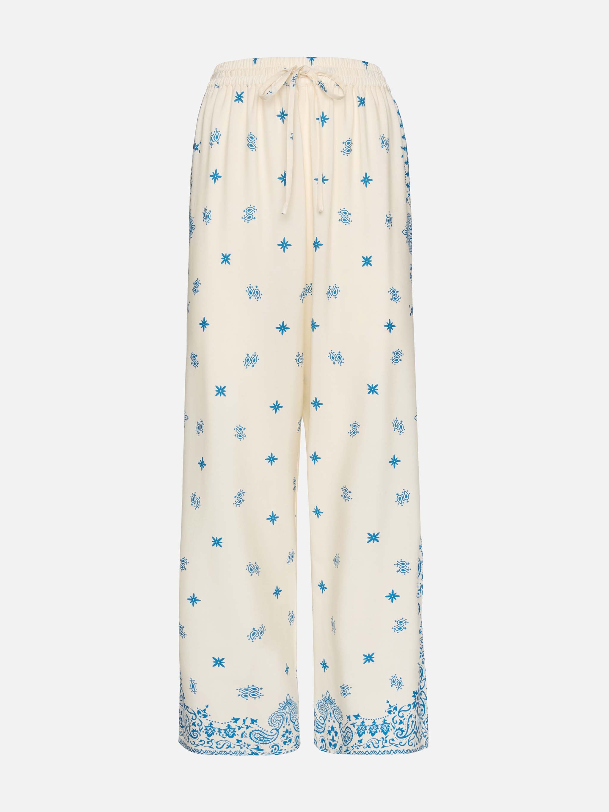 mc2-saint-barth-ikaria-pantaloni-ampi-donna-in-rayon-stampa-bandana-piazzata-bia image 5
