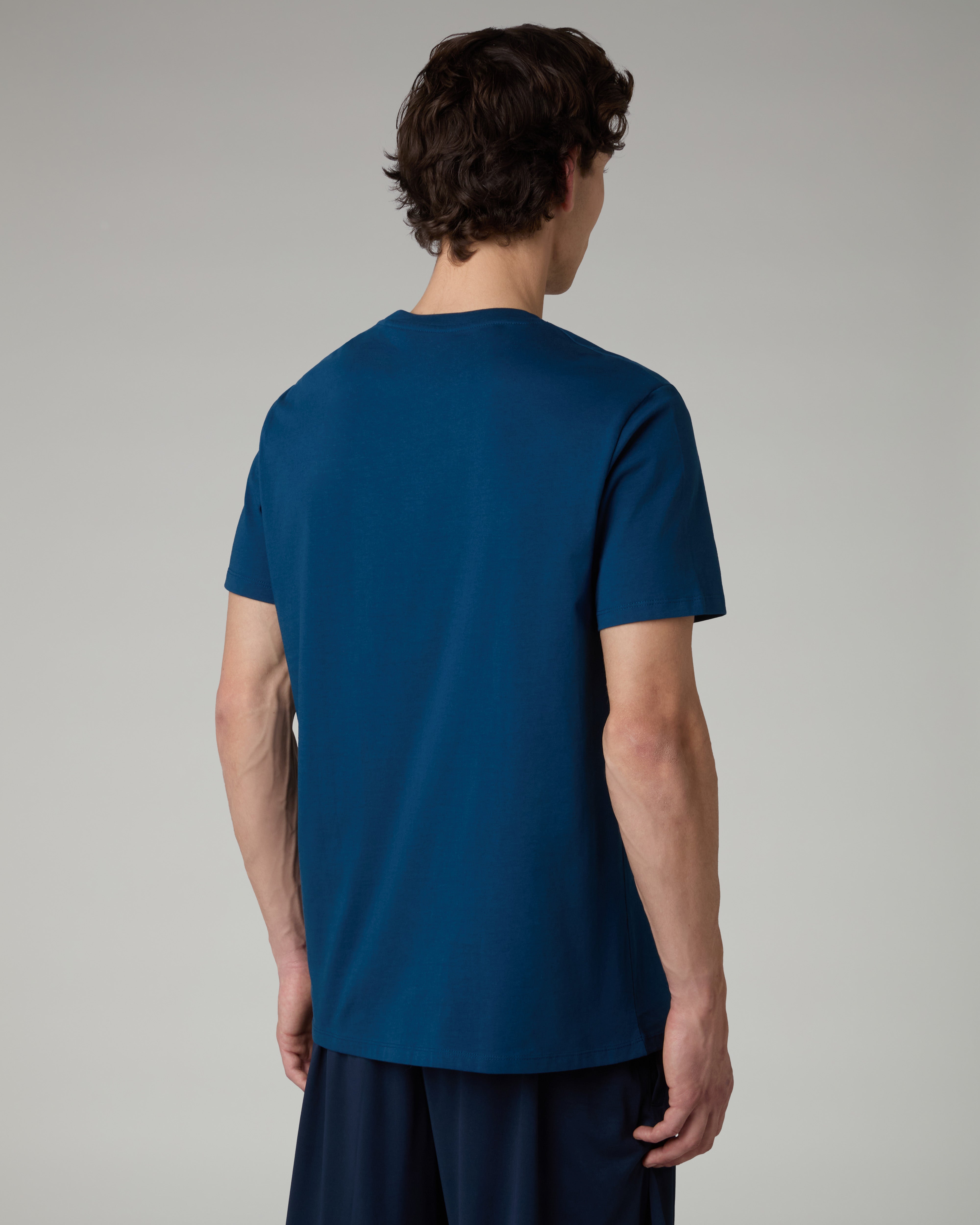 australian-gemini-t-shirt-cotone-eclipse-blue image 3
