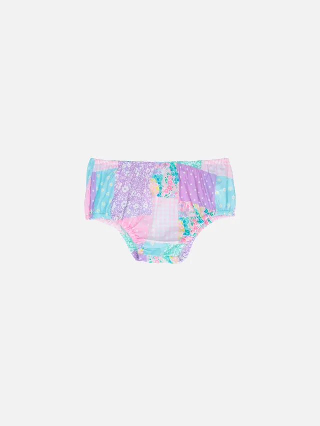 bloomer-neonata-mc2-saint-barth-pimmy-con-stampa-a-quadretti-multicolore image 1