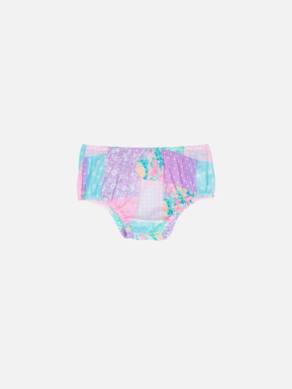 bloomer-neonata-mc2-saint-barth-pimmy-con-stampa-a-quadretti-multicolore image 1